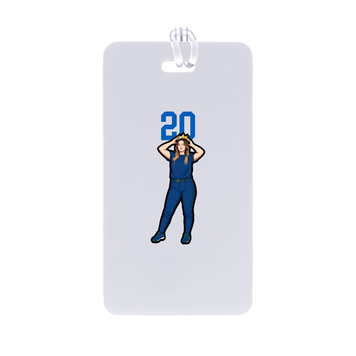 Bag Tag — Number Top in Classic