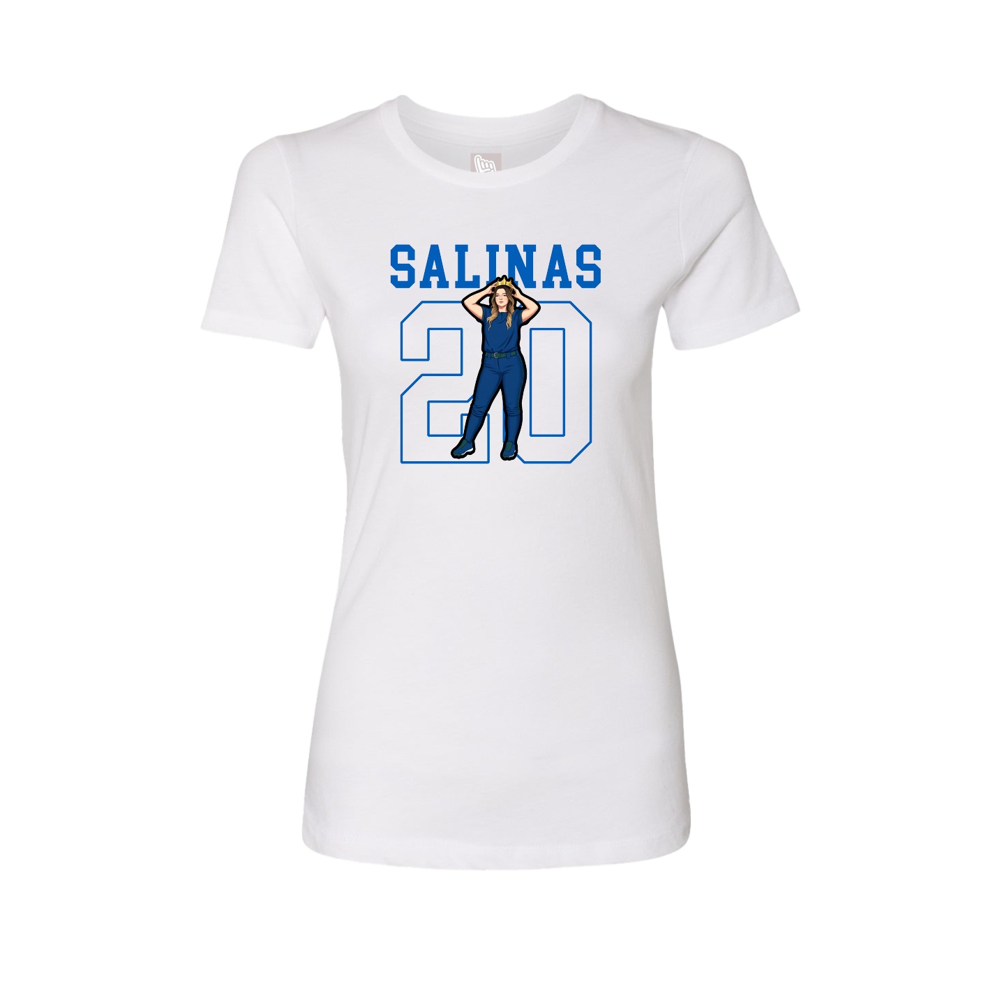 Fitted Women's Tee — Shirsey in White