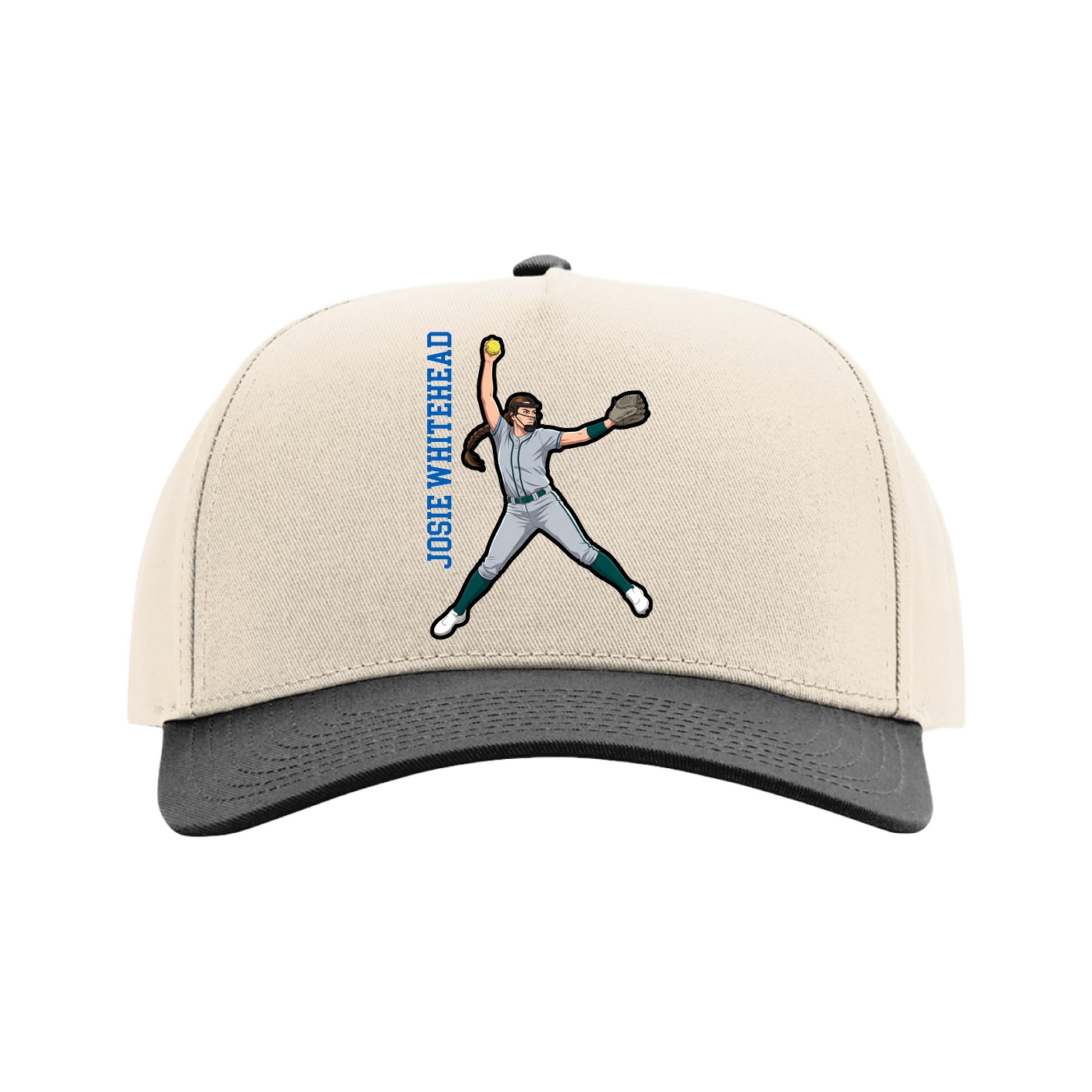 Full Fabric Five-Panel Champ Cap