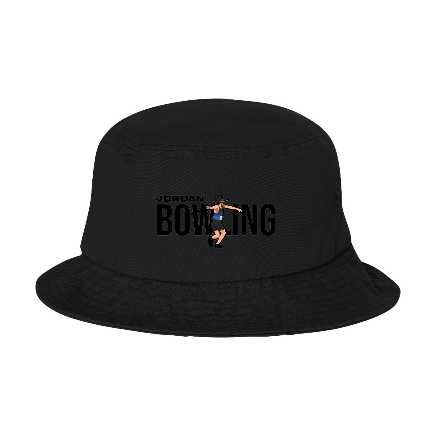 Bucket Cap — Player Name in Black