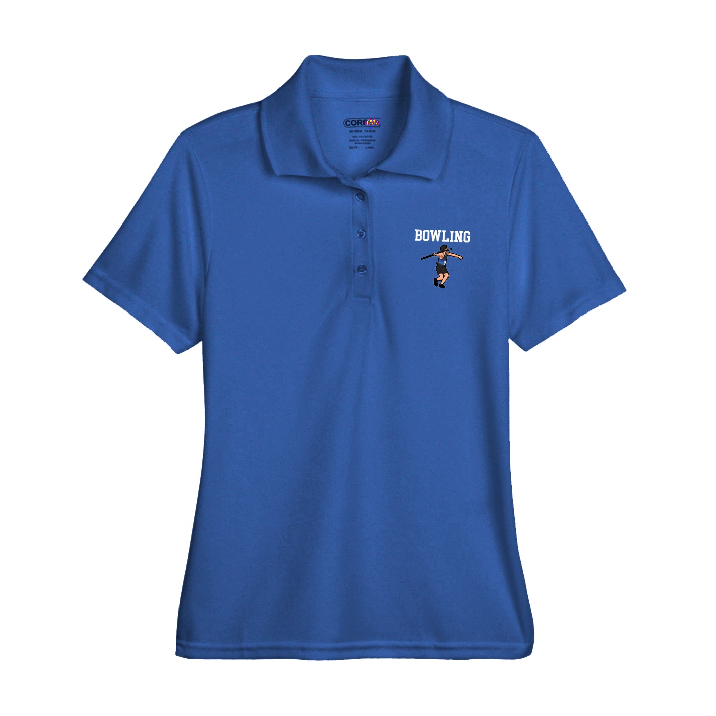 Womens Performance Polo — Shirsey in Royal