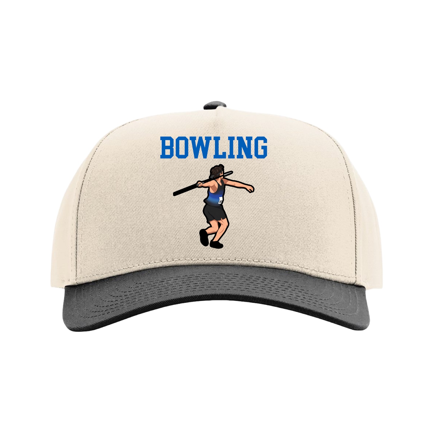 Full Fabric Five-Panel Champ Cap