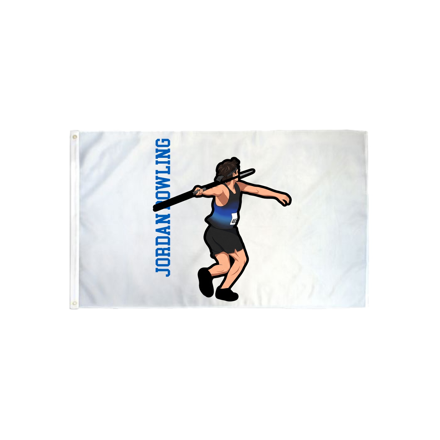 3x5 Flag — Name Vertical in Classic