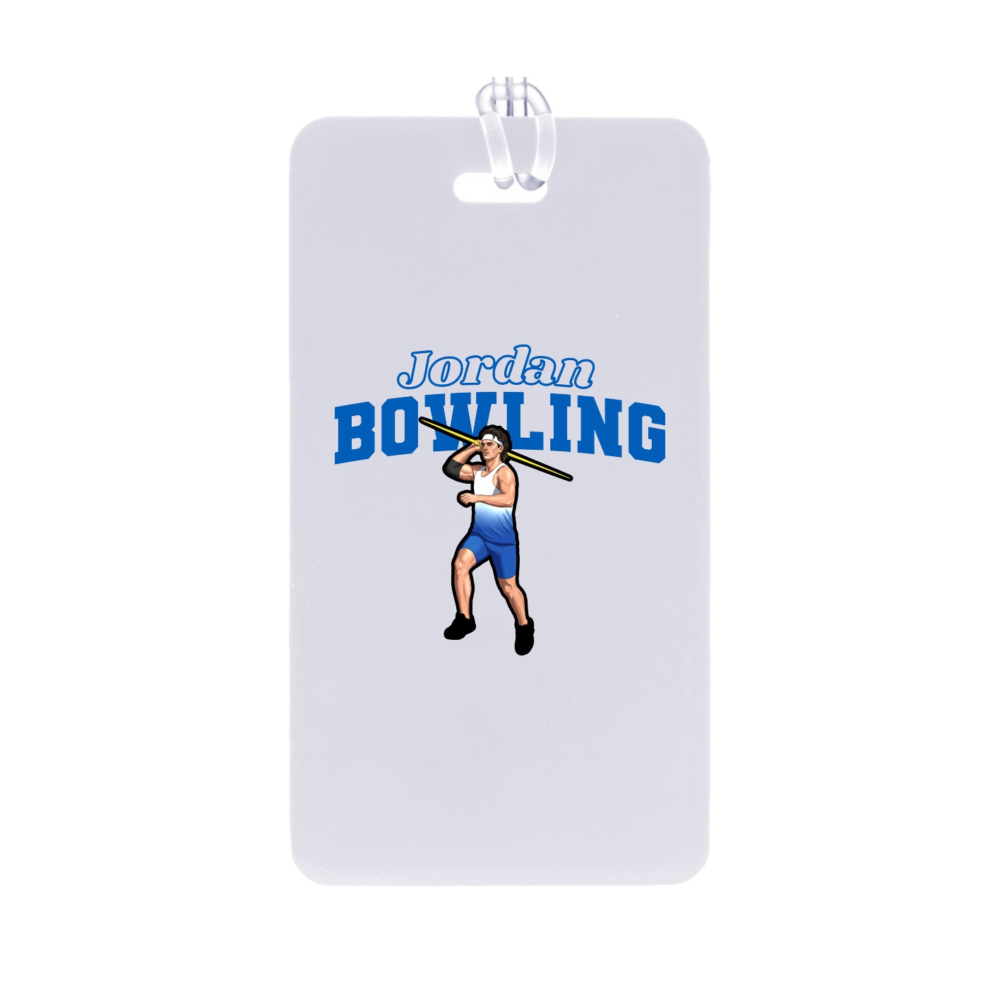 Bag Tag — Name Arch in Classic
