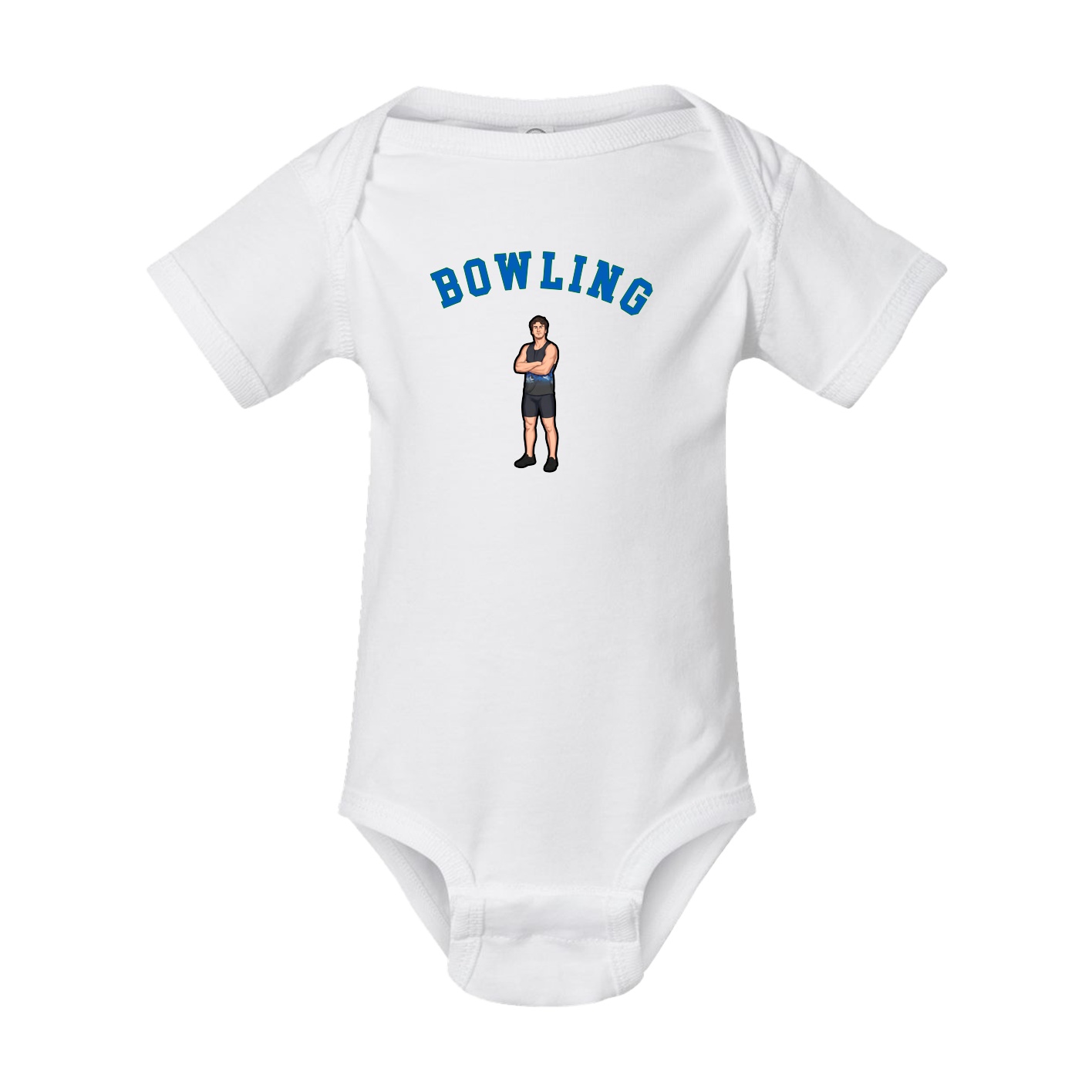 Baby Onesie — Shirsey Arch in White