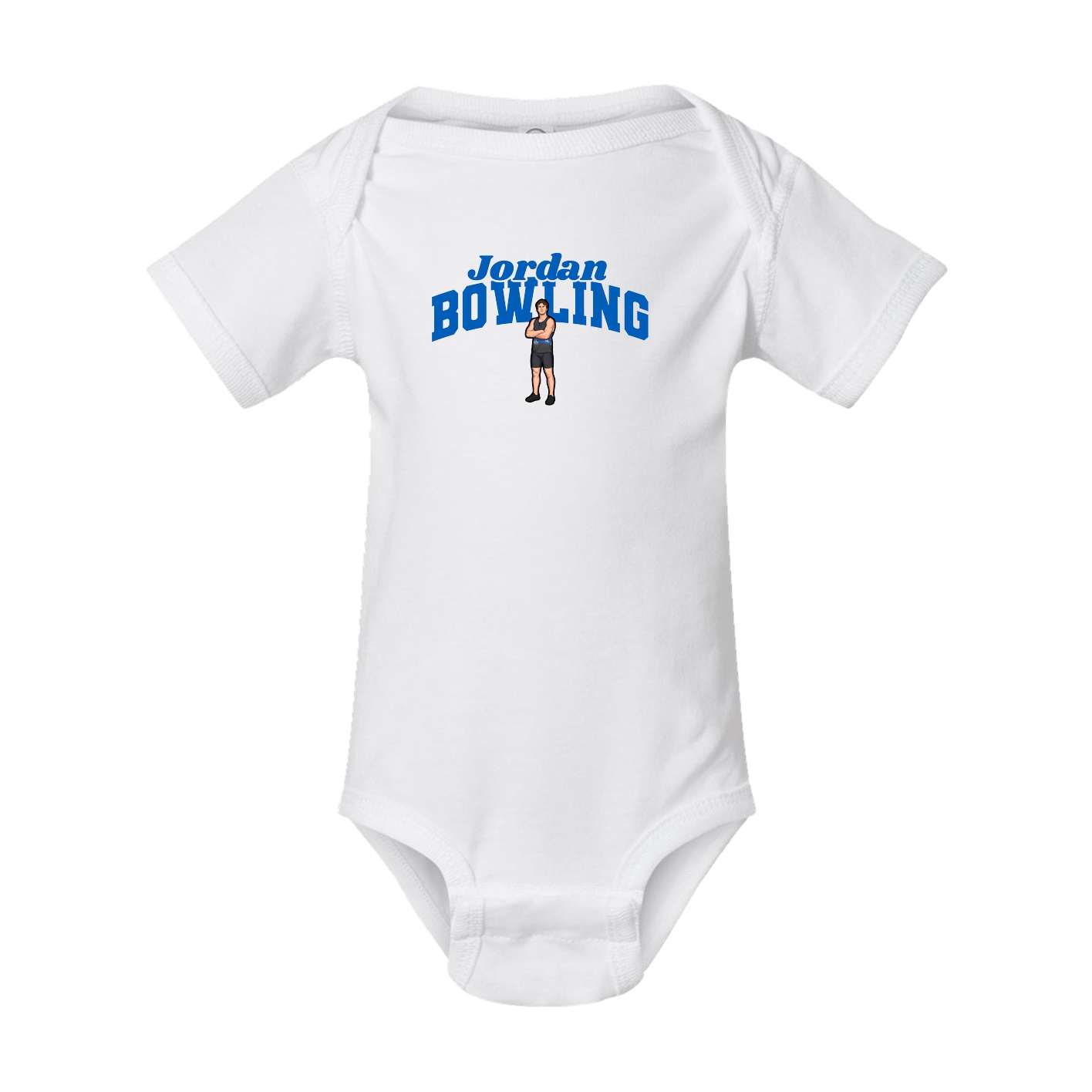 Baby Onesie — Signature Arch in White