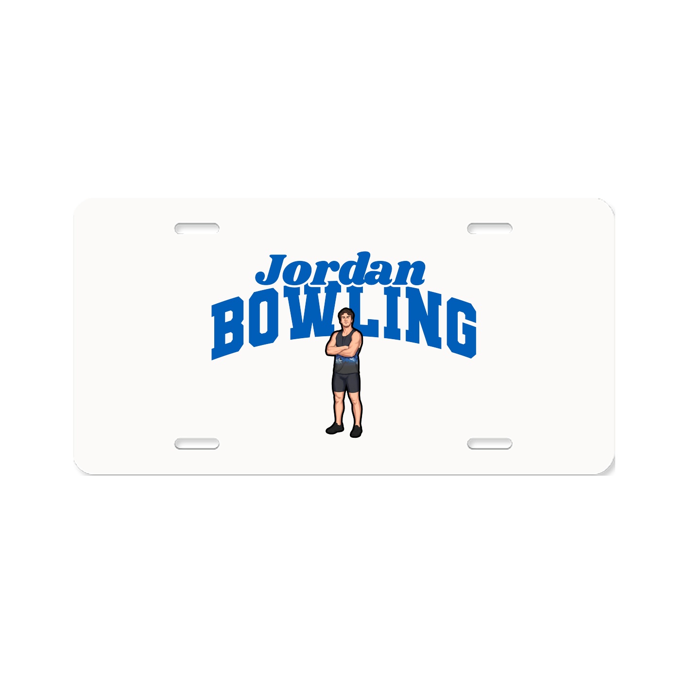 License Plate — Signature Arch in Classic