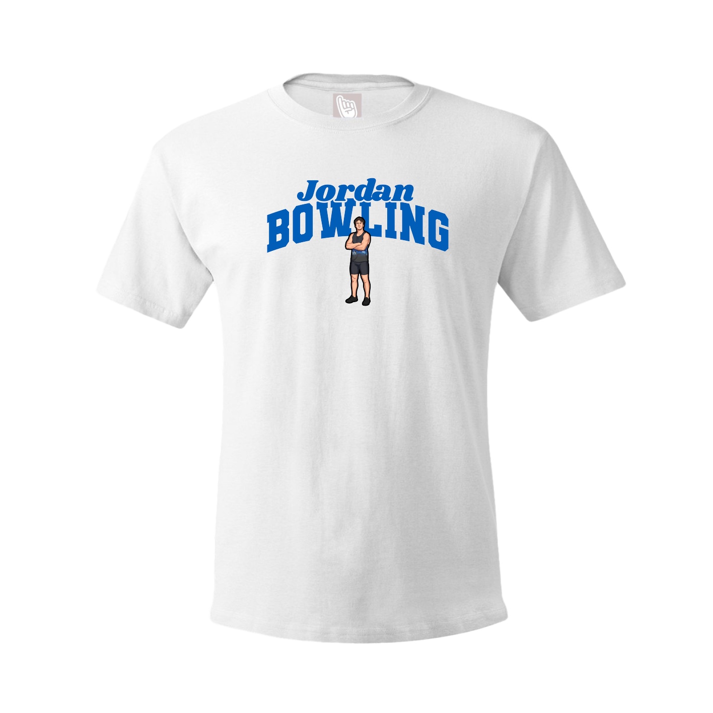 Youth Tee — Signature Arch in White