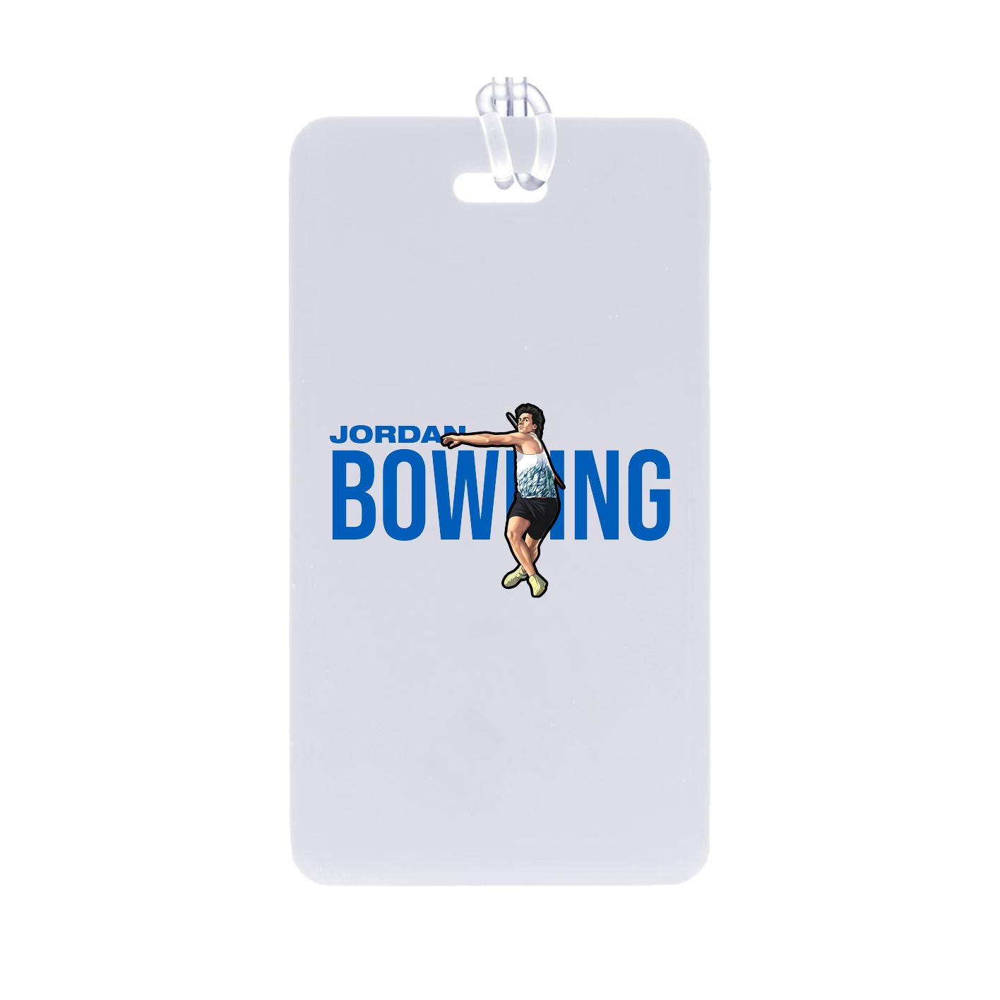 Bag Tag — Player Name in Classic