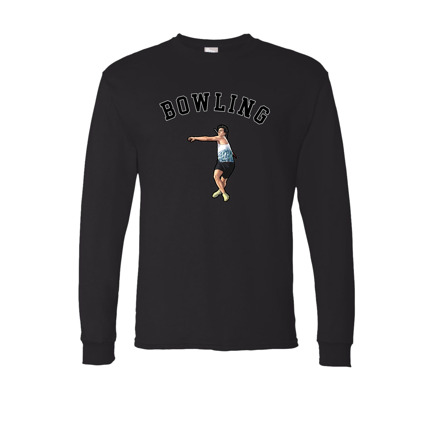 Long Sleeve Tee — Shirsey Arch in Black