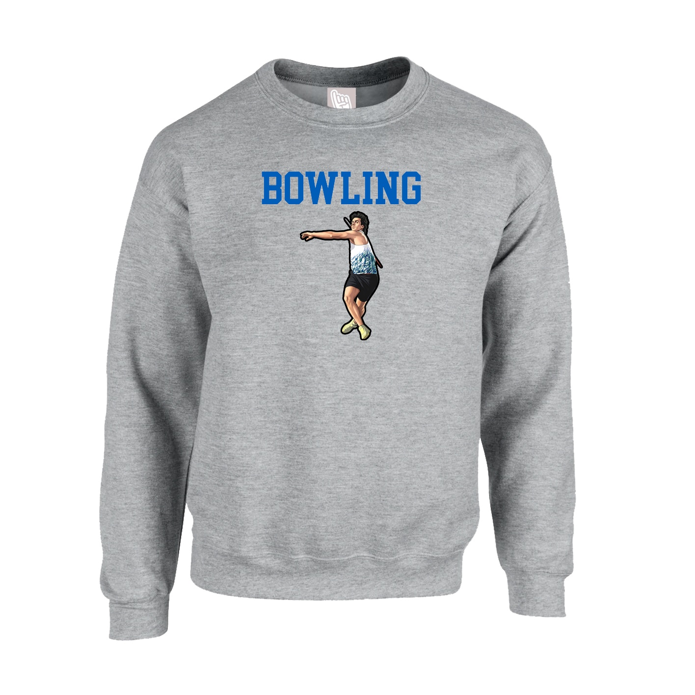 Fleece Crew — Shirsey in Grey