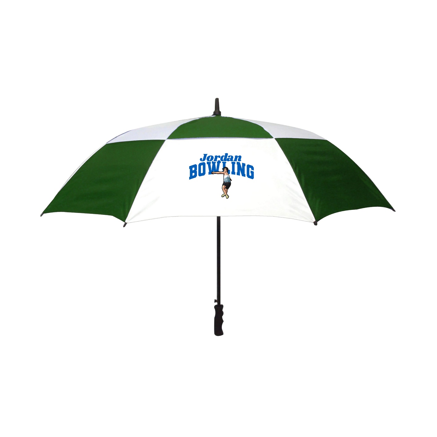 Golf Umbrella — Signature Arch in White