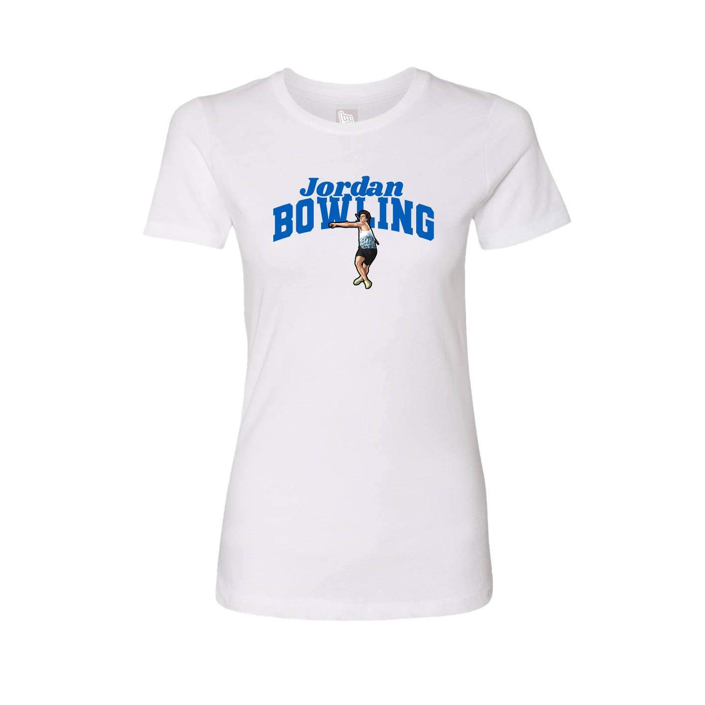 Womens Tee — Signature Arch in White