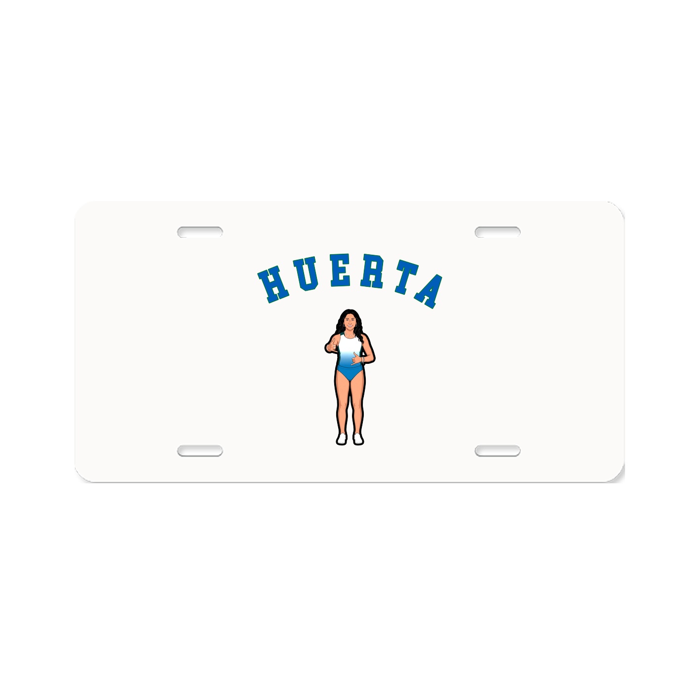License Plate — Shirsey Arch in Classic