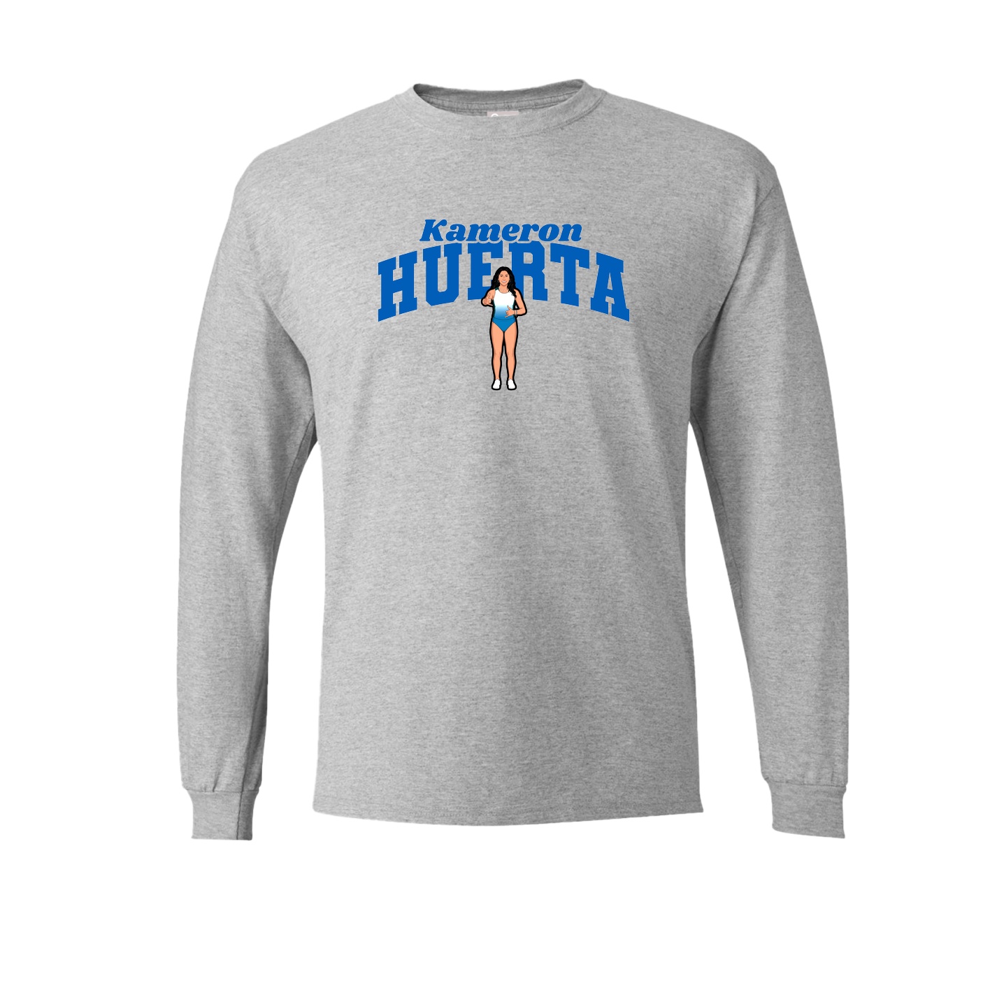 Long Sleeve Tee — Signature Arch in Grey
