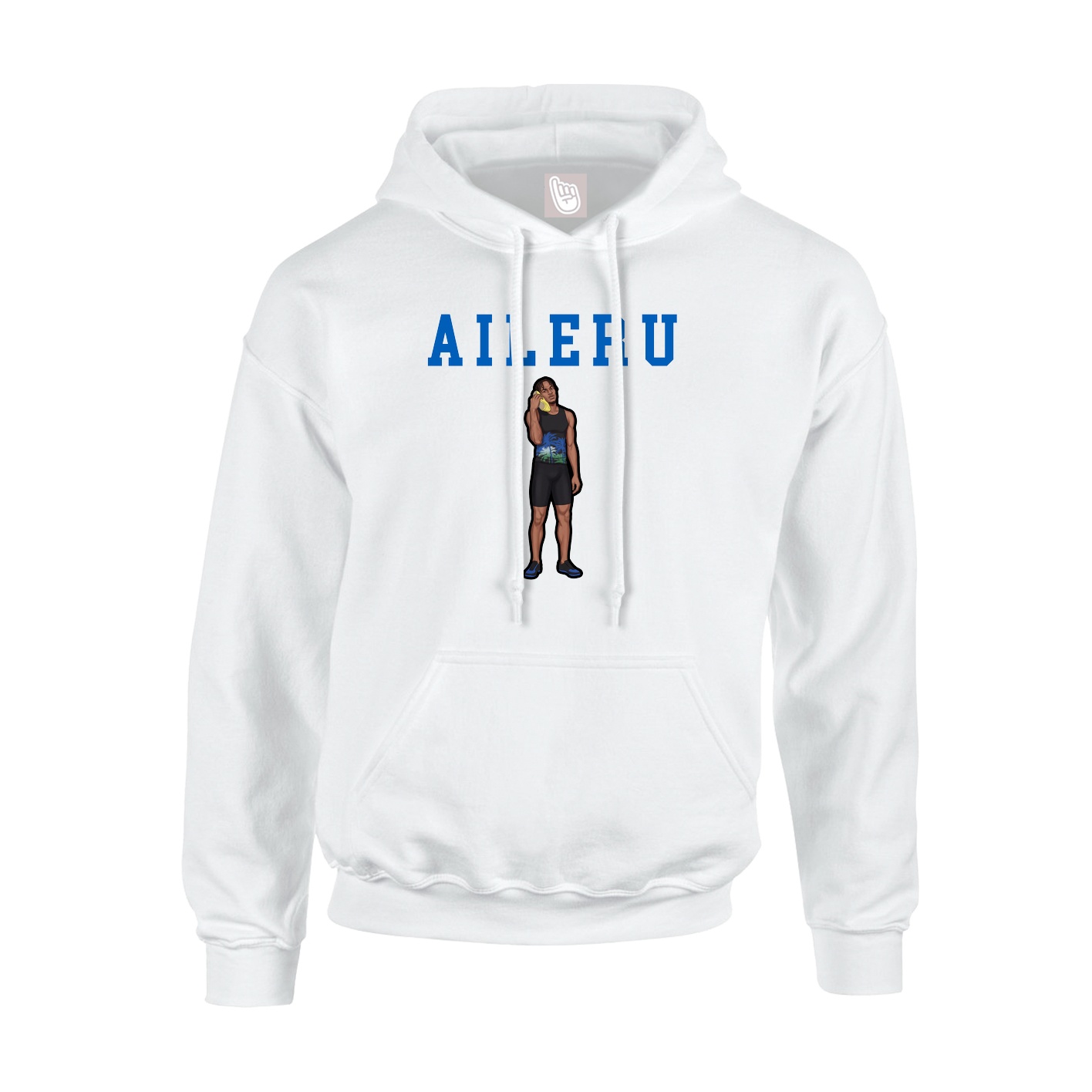 Youth Hoodie — Shirsey in White