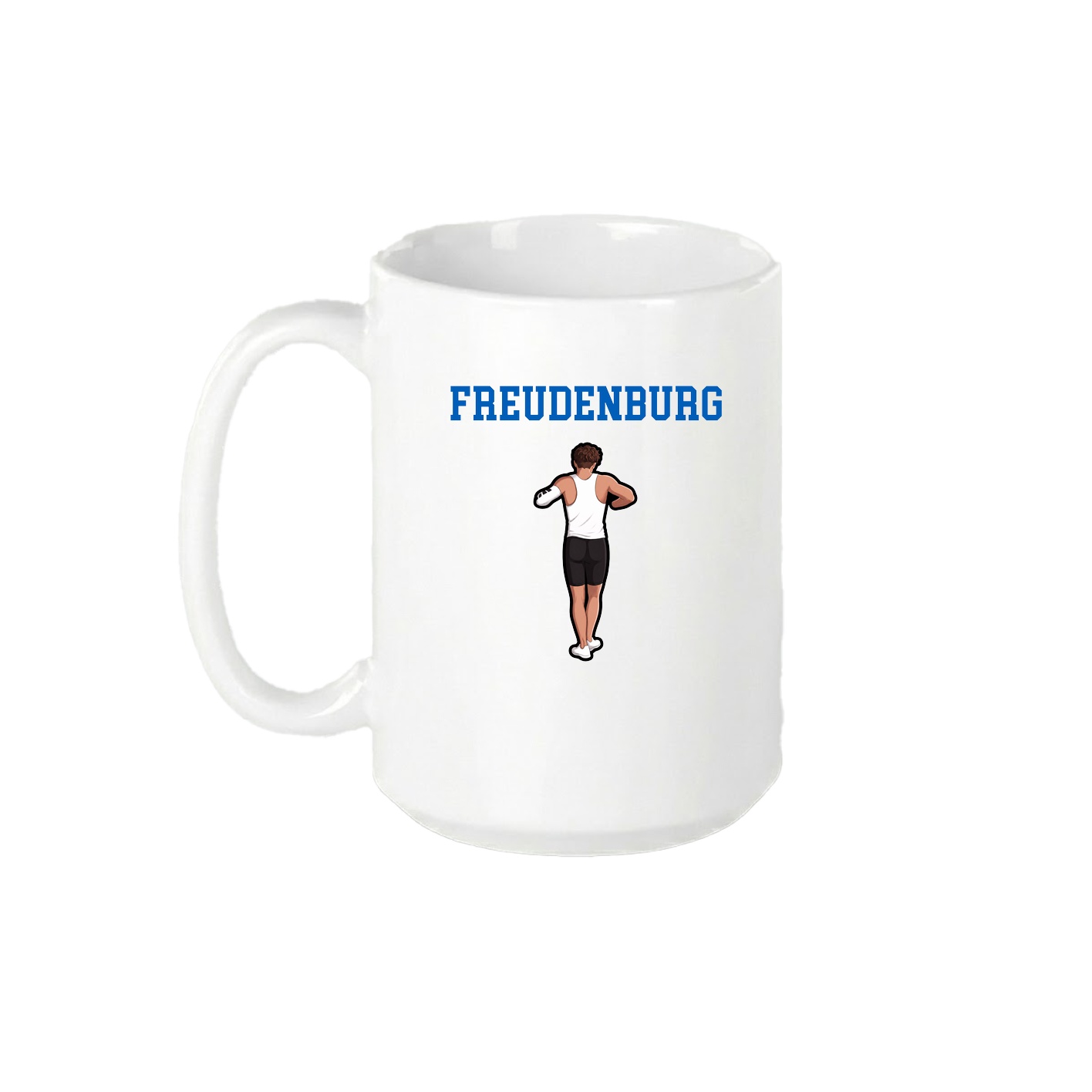 15oz Coffee Mug — Shirsey in White