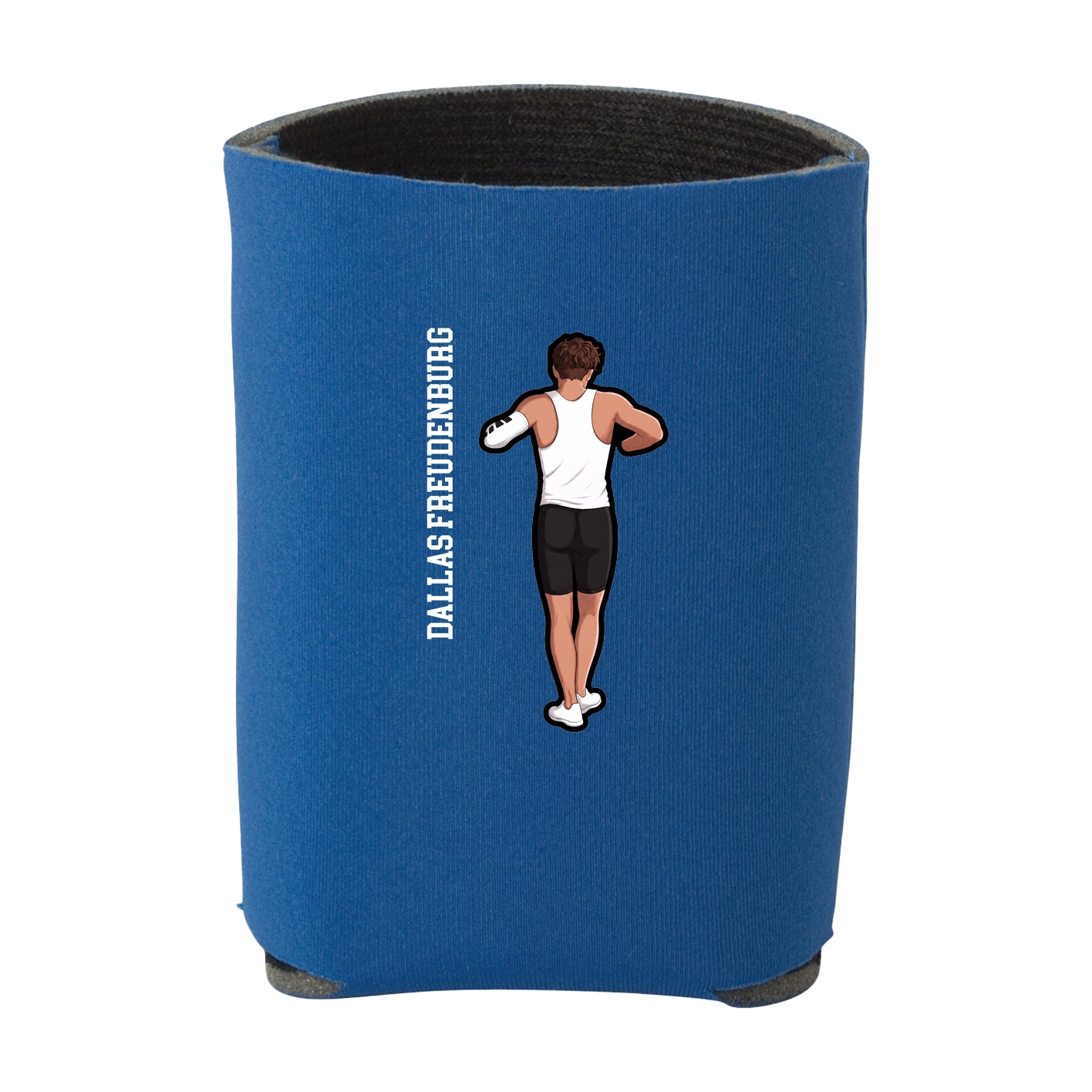 Can Holder — Name Vertical in Royal