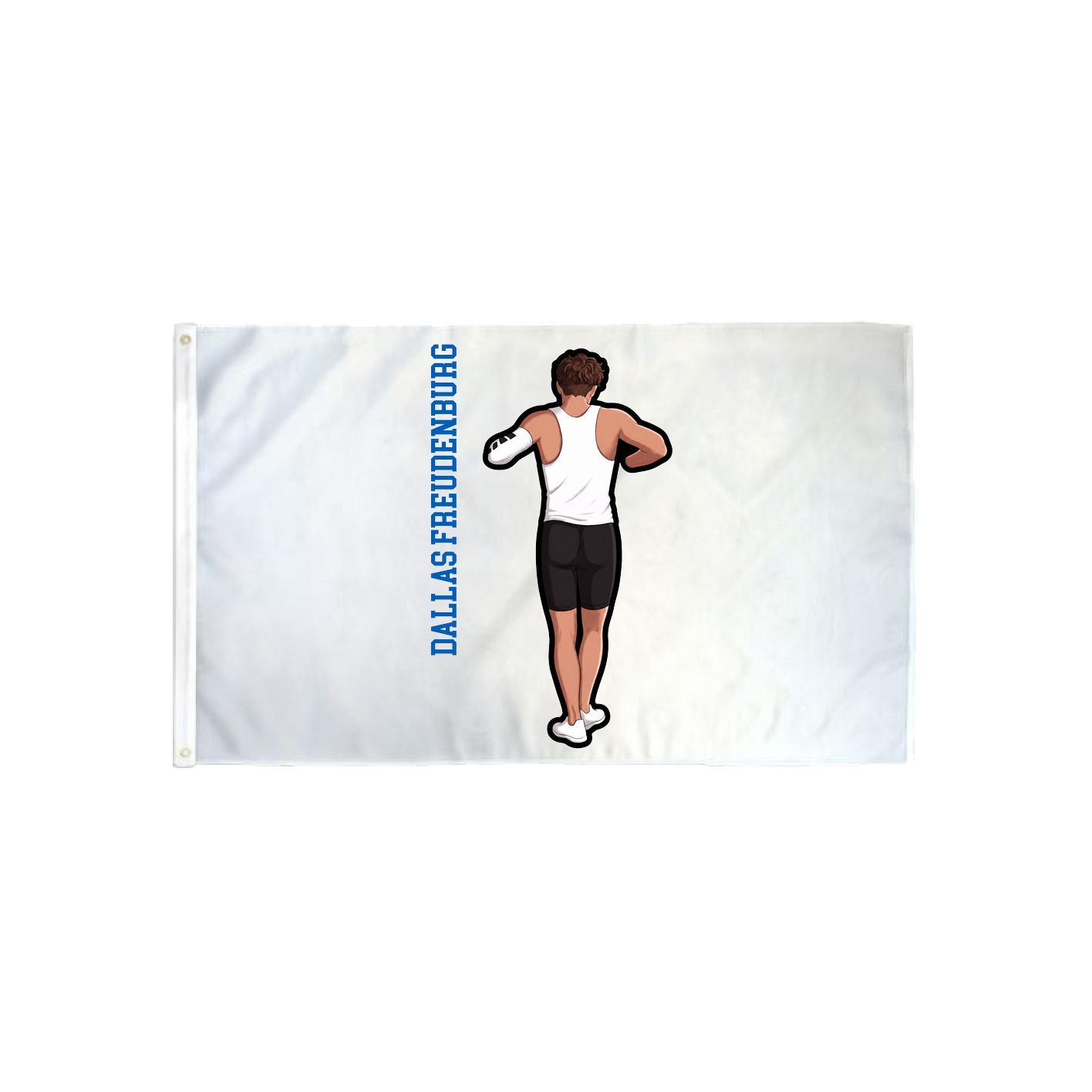3x5 Flag — Name Vertical in Classic