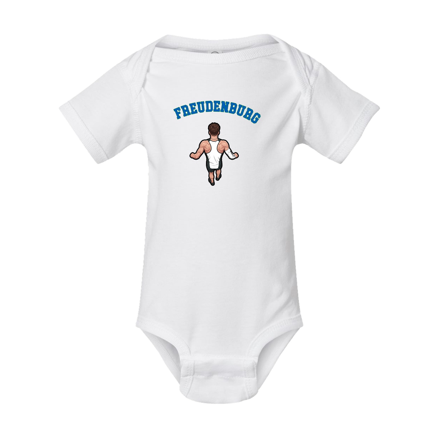 Baby Onesie — Shirsey Arch in White