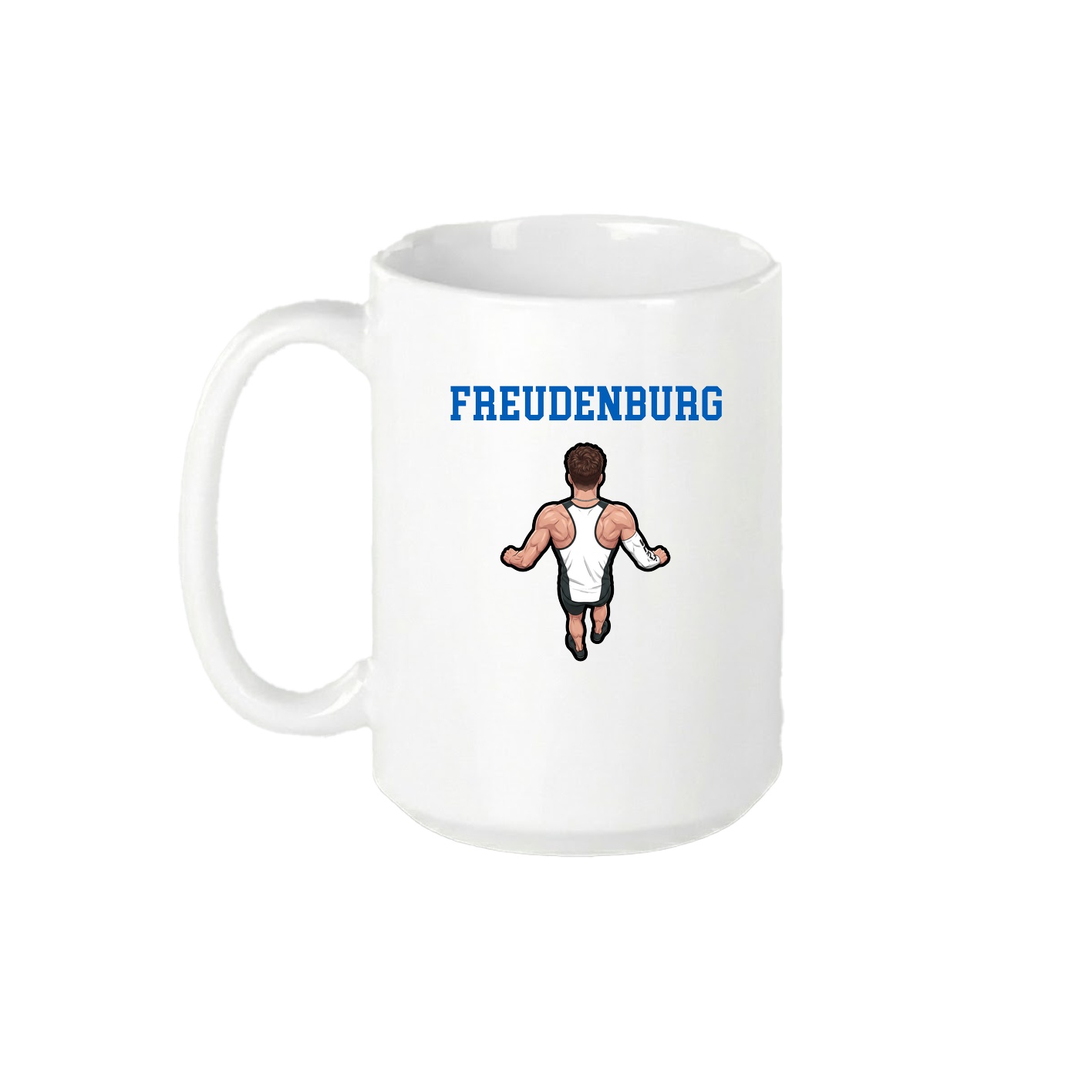 15oz Coffee Mug — Shirsey in White
