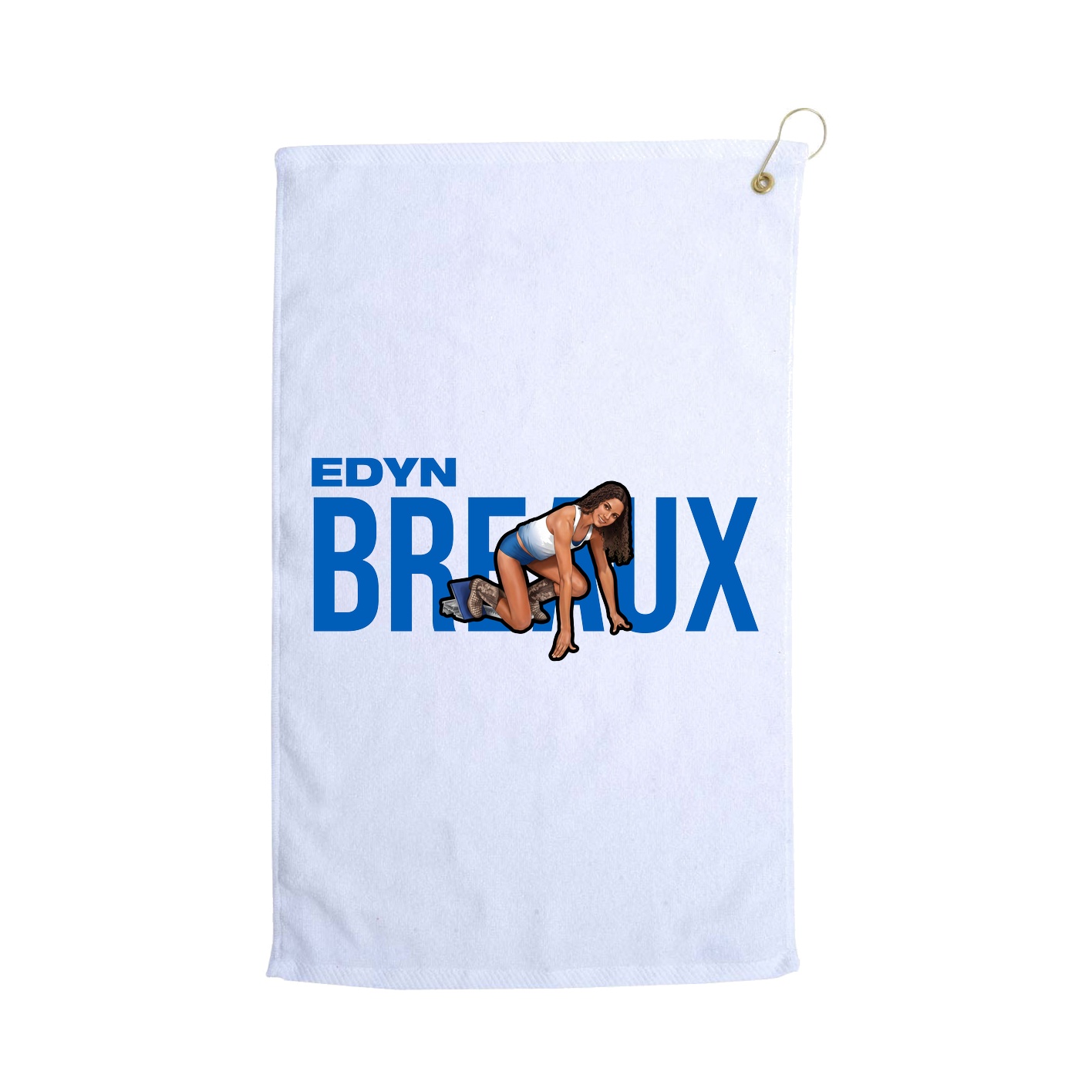 Golf Towel — Player Name in White