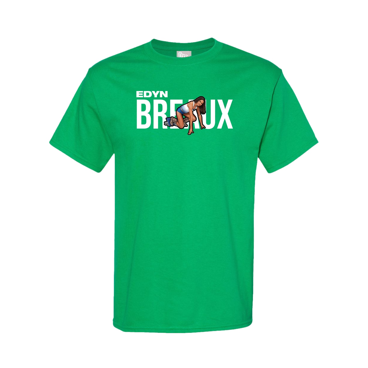 Youth Tee — Player Name in Green