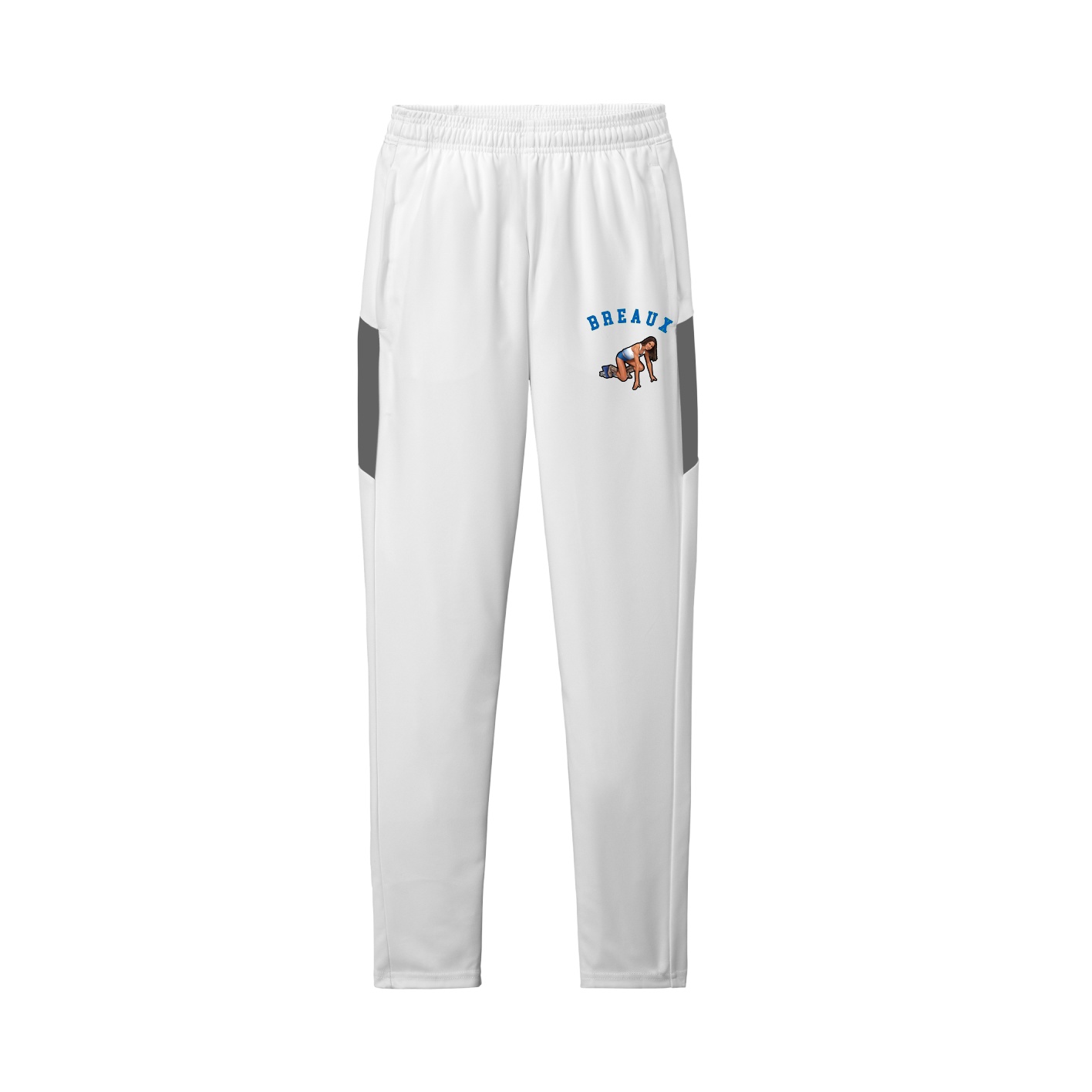 Team Travel Pant — Shirsey Arch in White/Grey