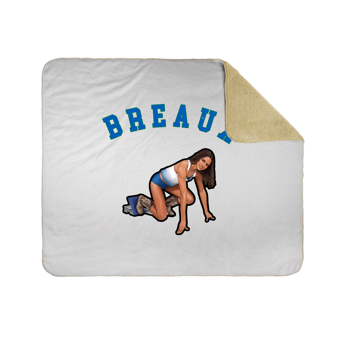 Throw Blanket — Shirsey Arch in White
