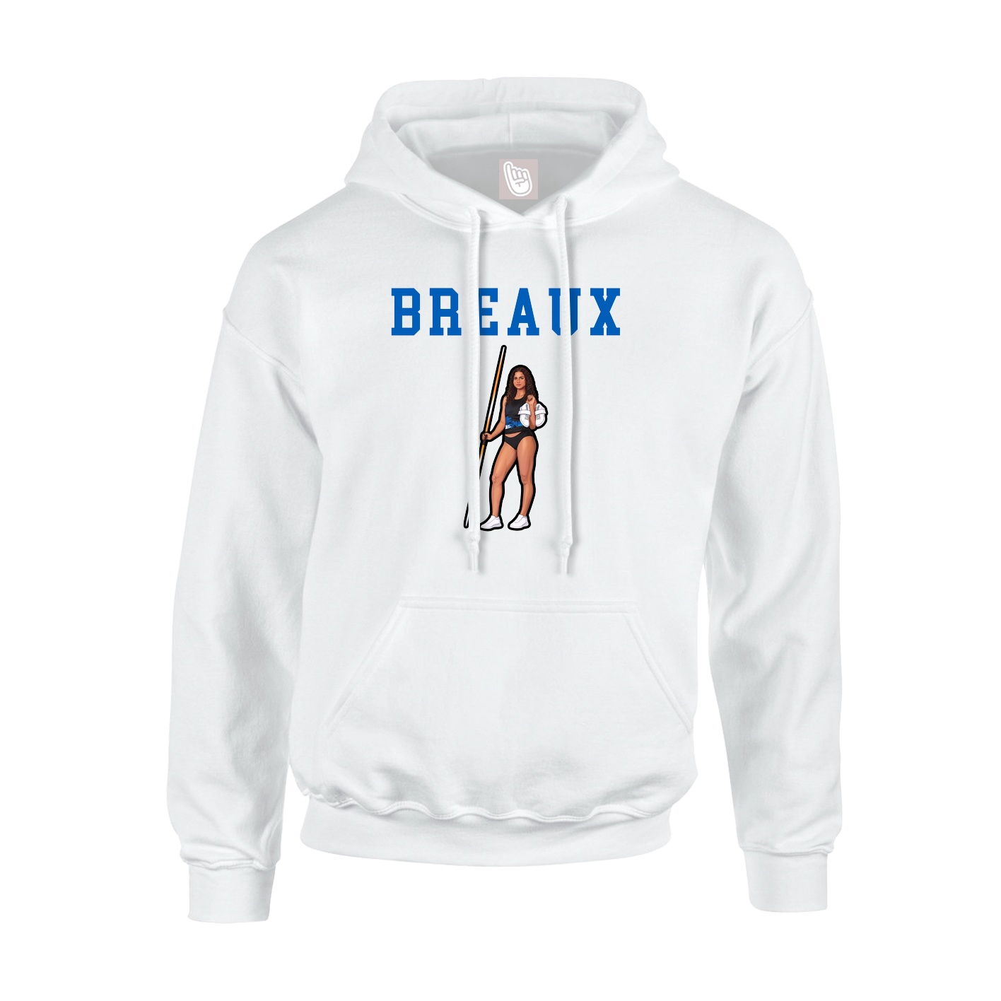 Youth Hoodie — Shirsey in White