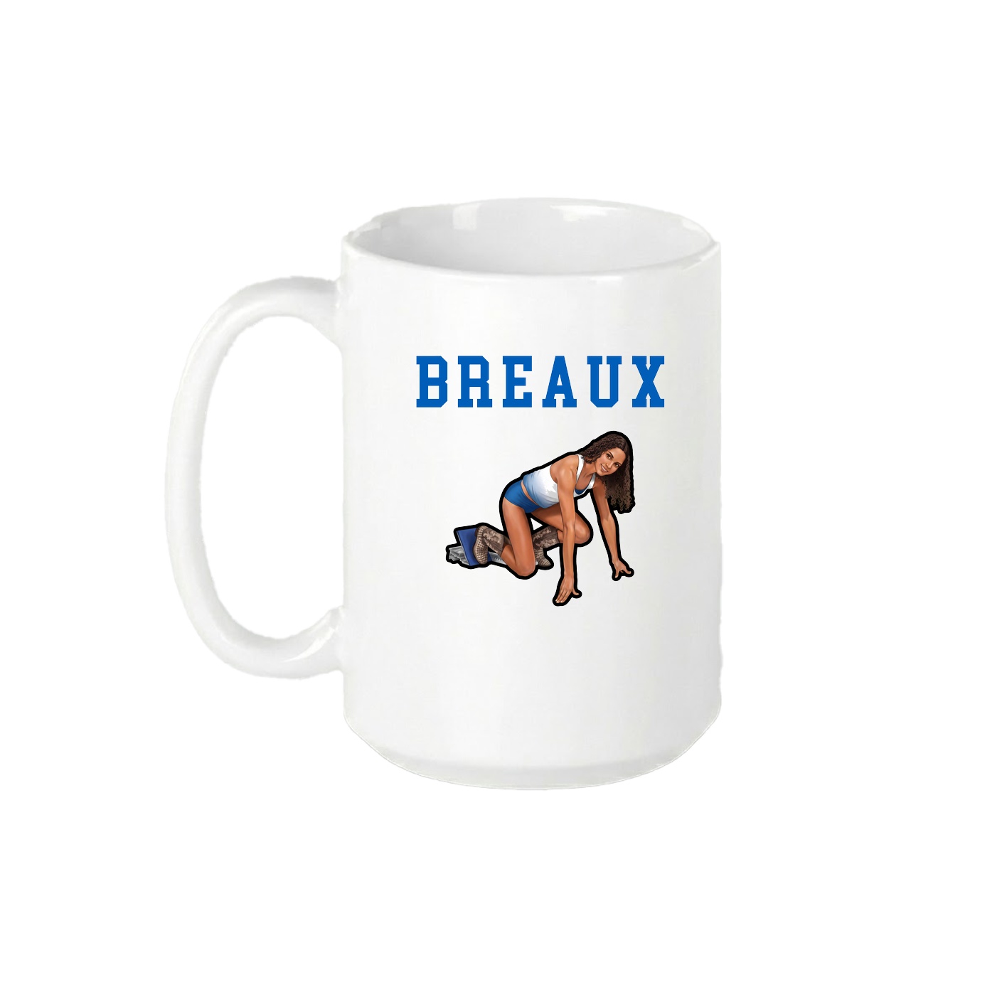 15oz Coffee Mug — Shirsey in White