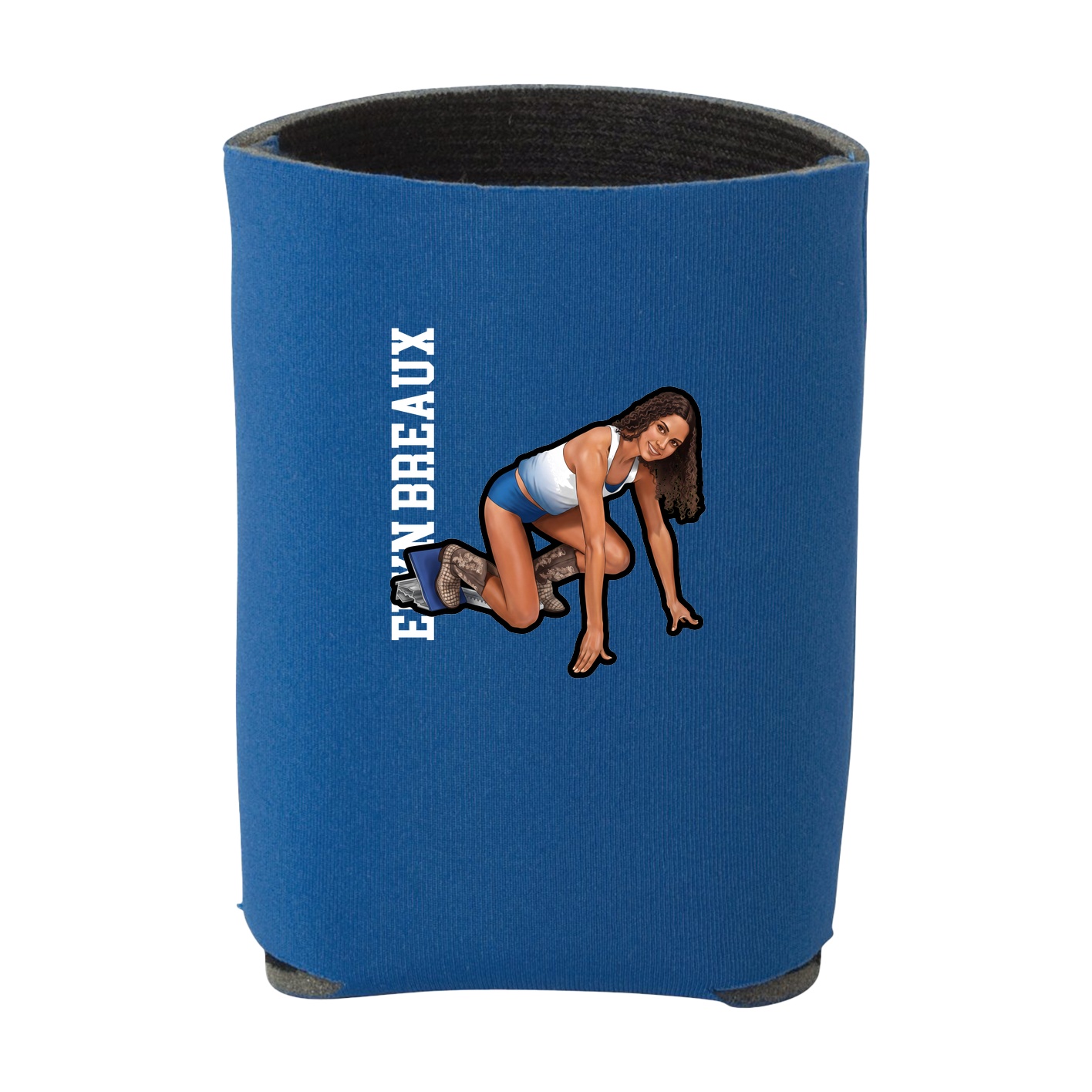 Can Holder — Name Vertical in Royal