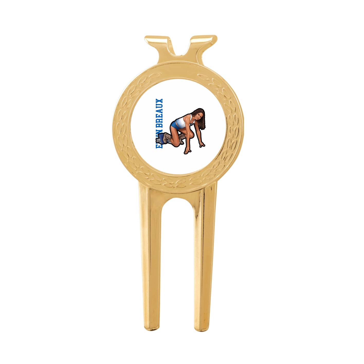 Divot Tool with Ball Marker — Name Vertical in Classic