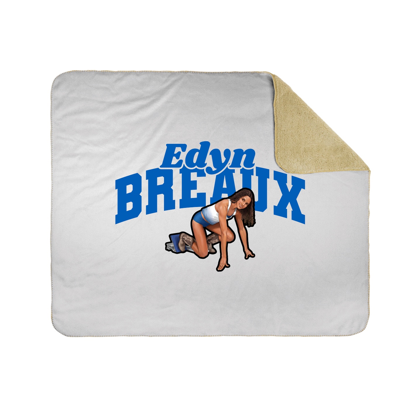 Throw Blanket — Signature Arch in White