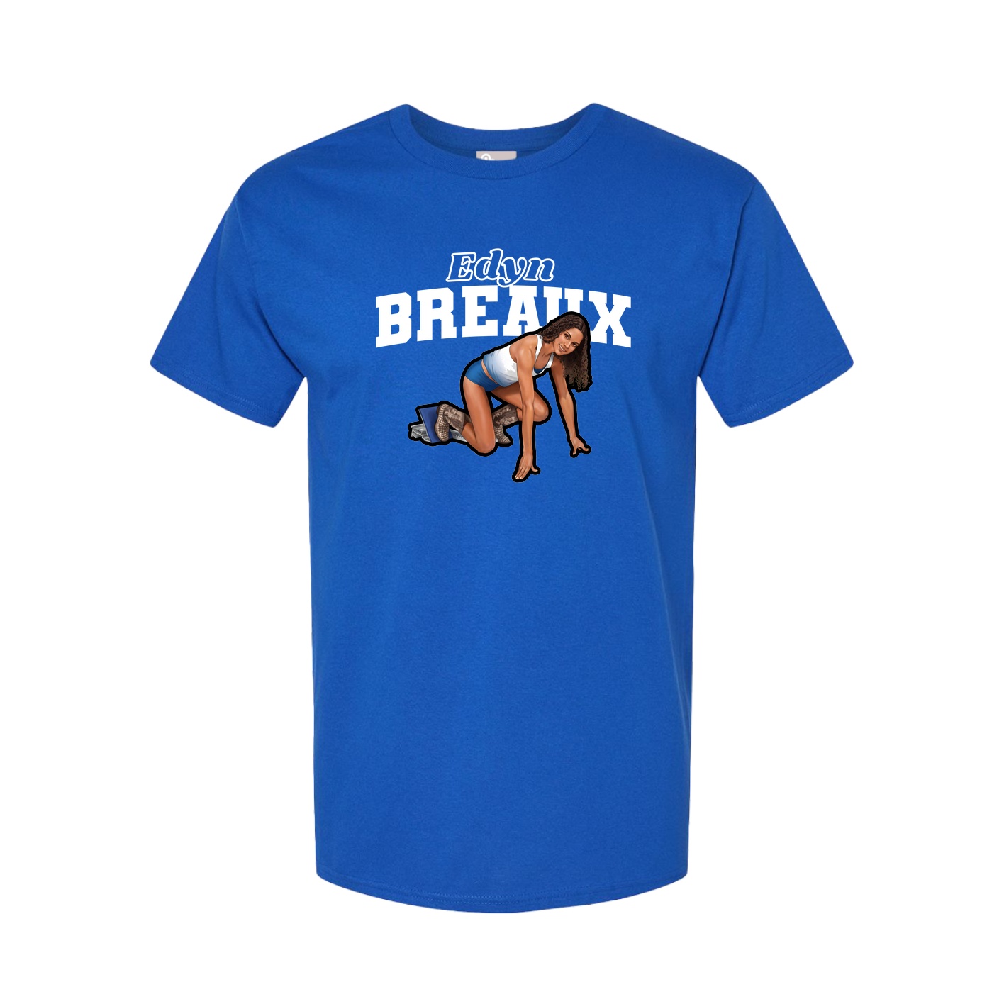 Tee — Name Arch in Royal