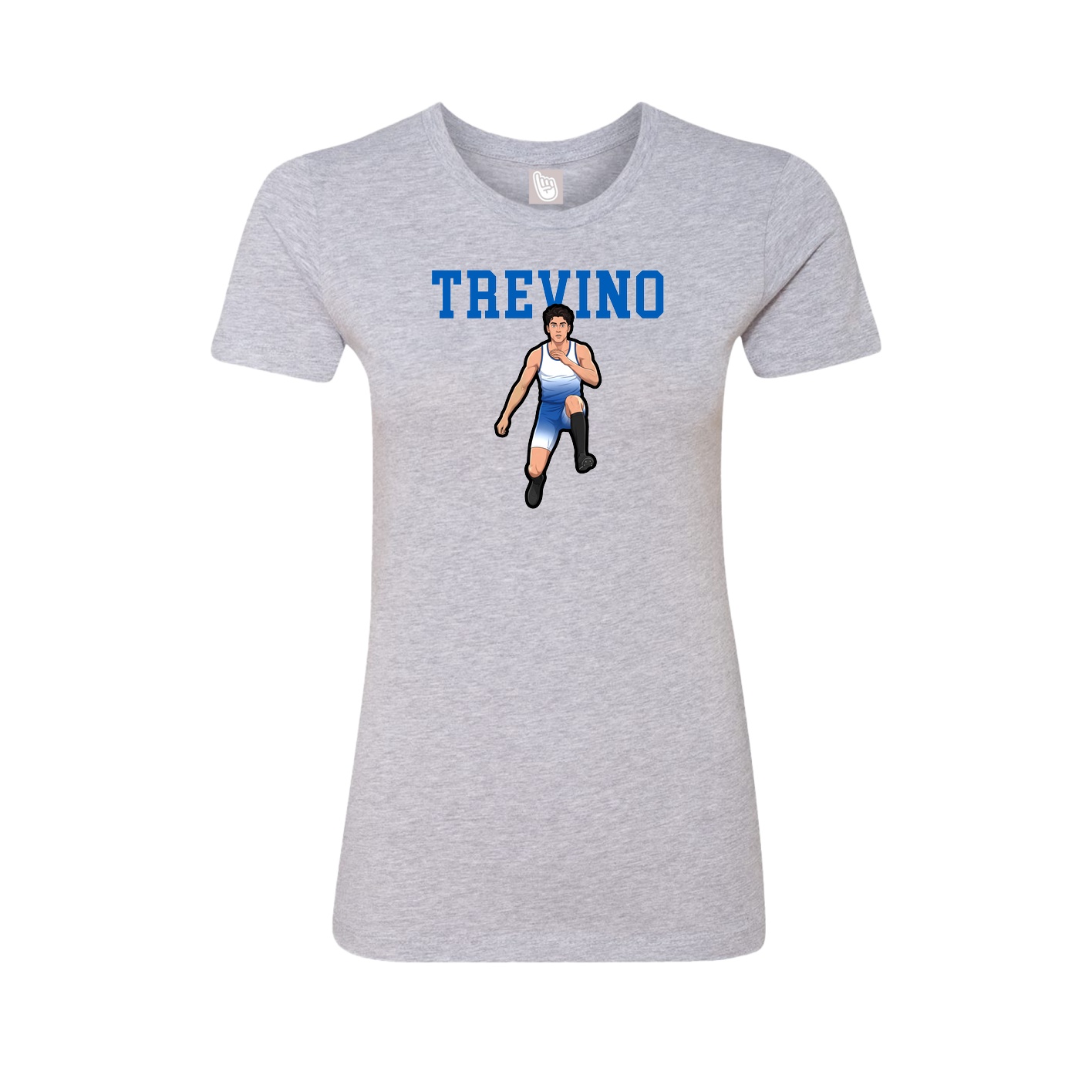 Fitted Women's Tee — Shirsey in Grey
