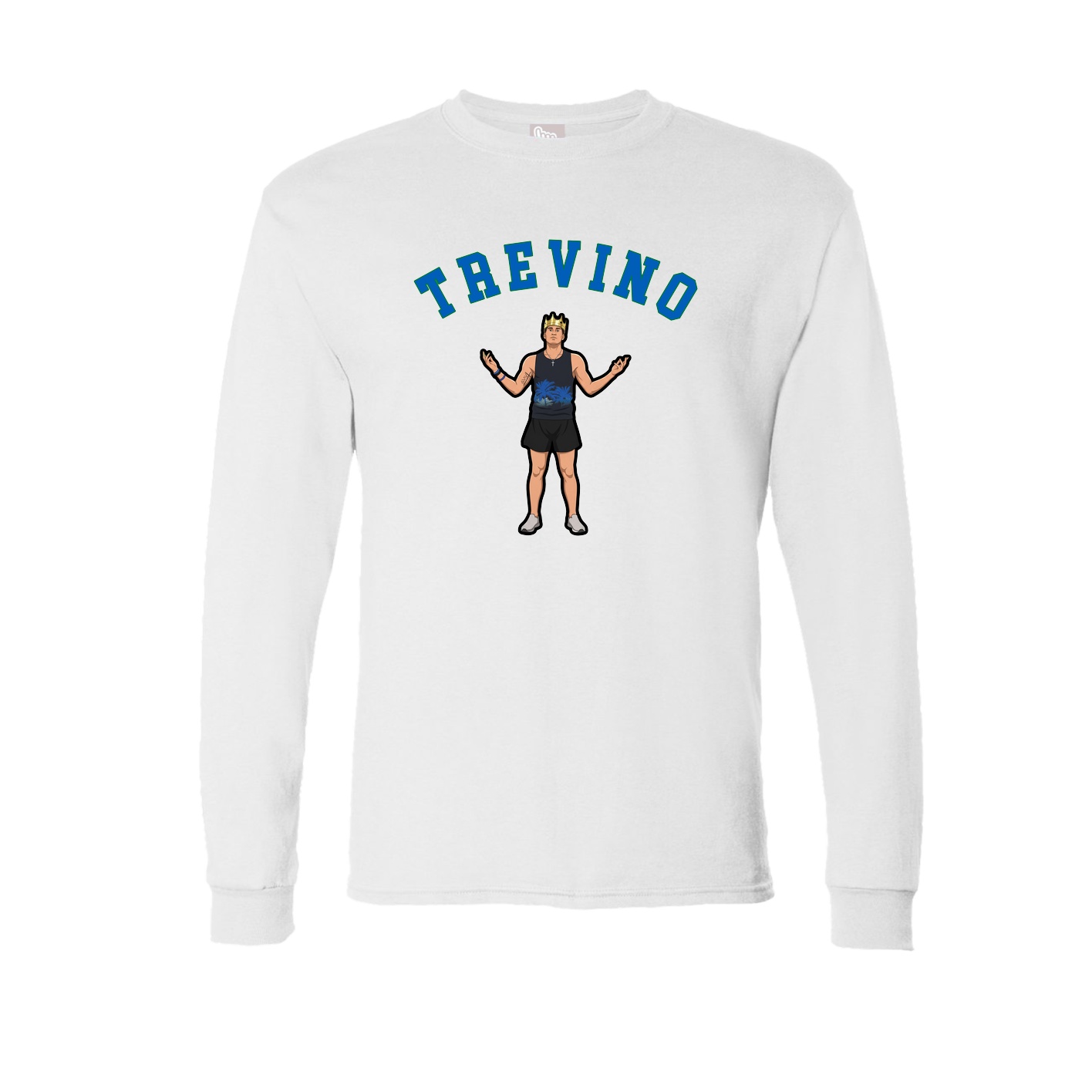 Long Sleeve Tee — Shirsey Arch in White