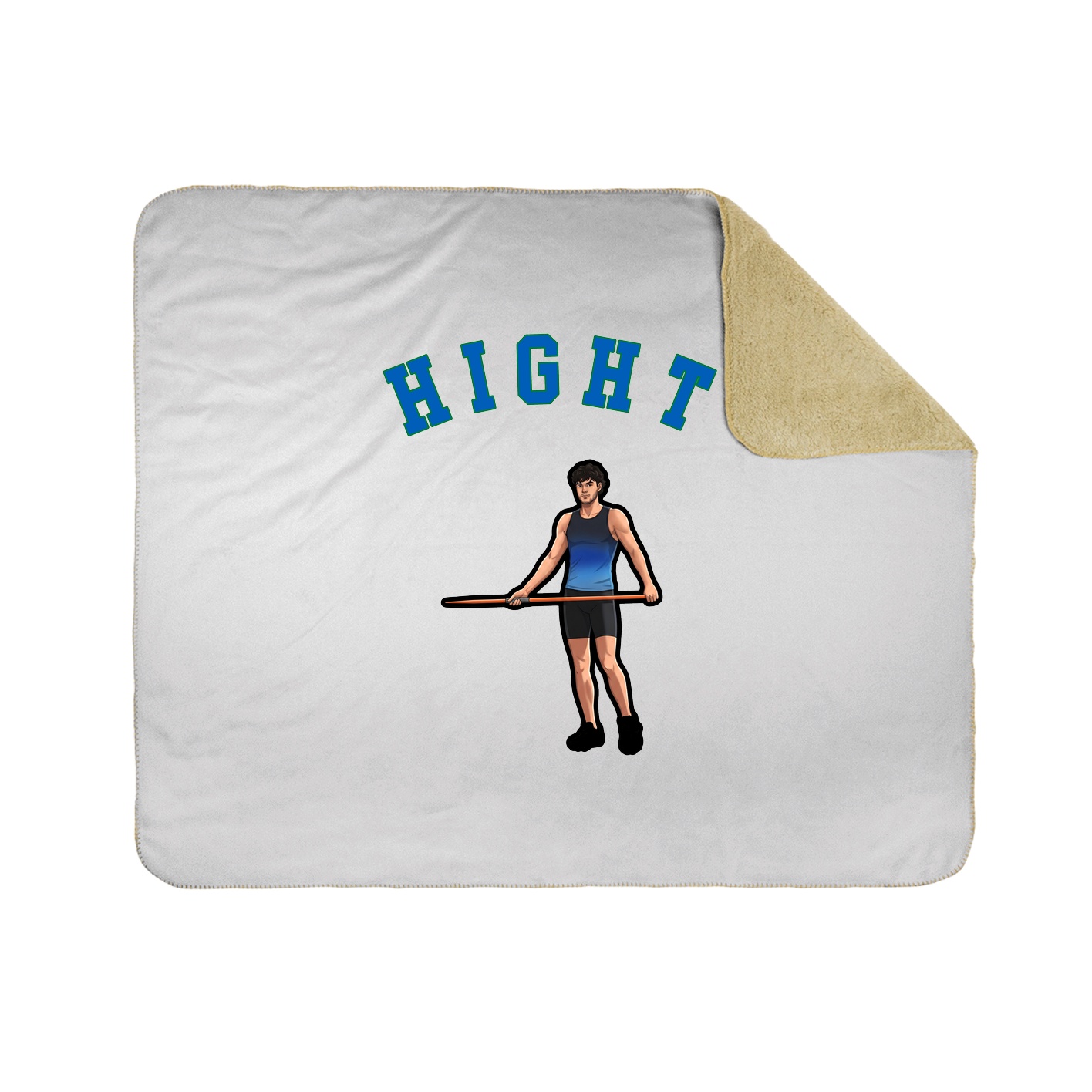 Throw Blanket — Shirsey Arch in White