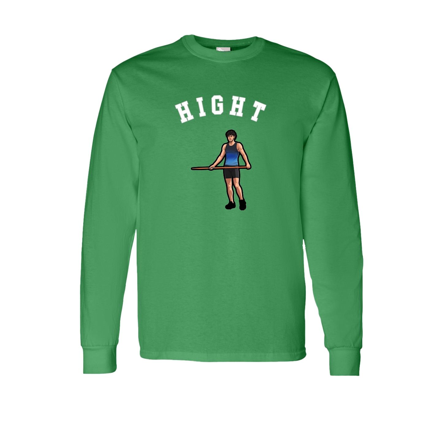 Long Sleeve Tee — Shirsey Arch in Green