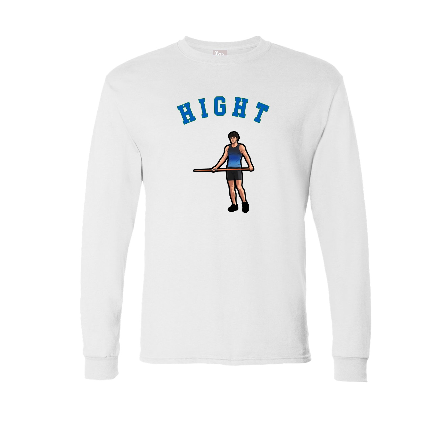 Long Sleeve Tee — Shirsey Arch in White