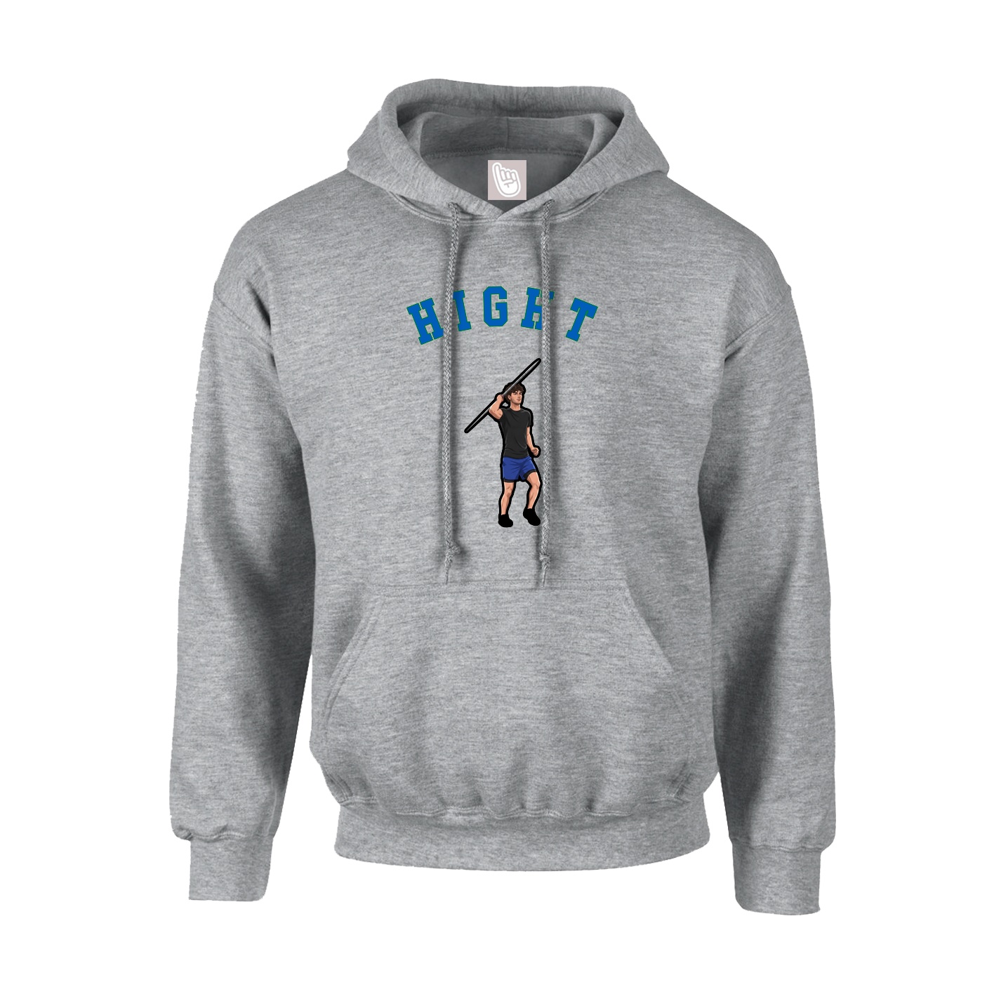 Youth Hoodie — Shirsey Arch in Grey