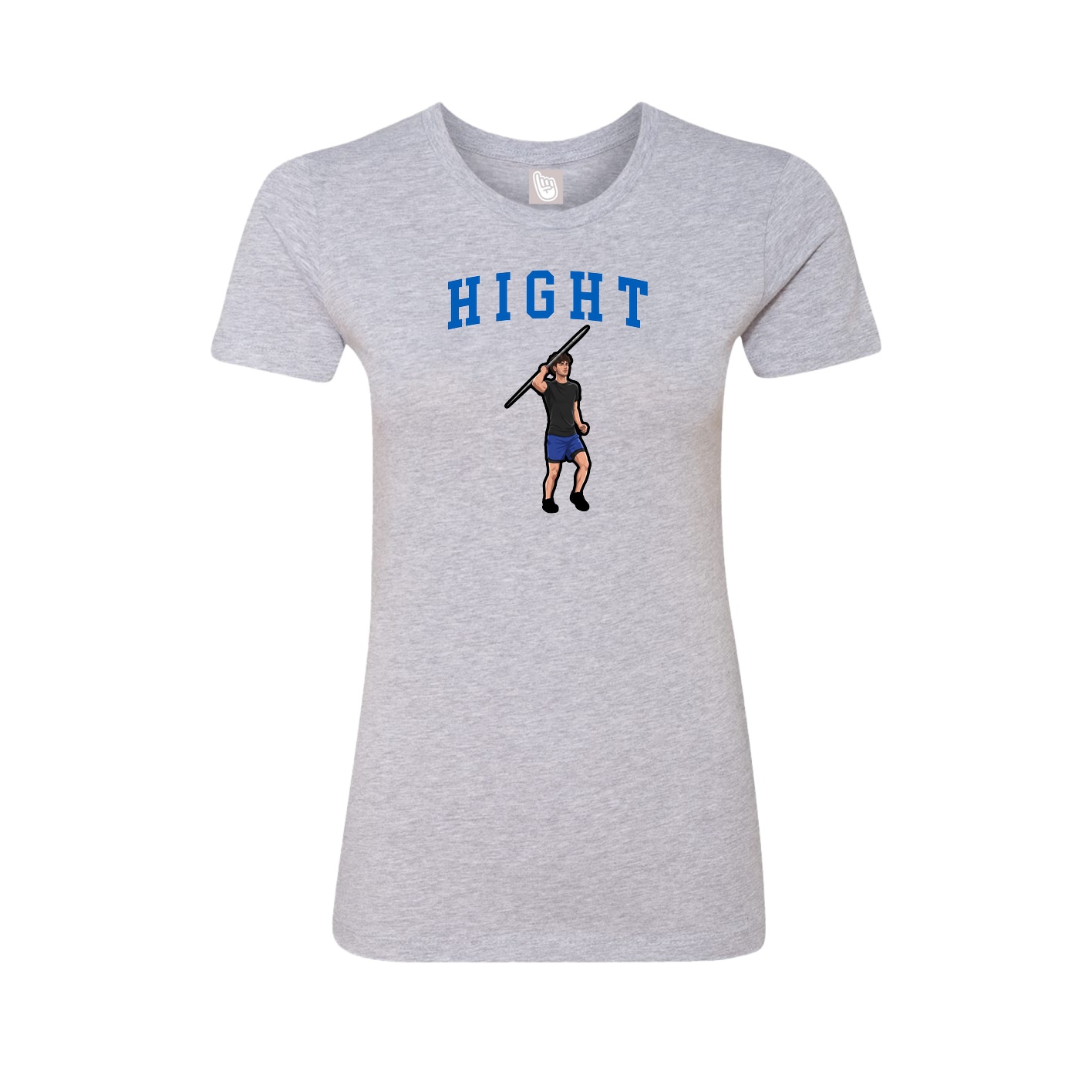 Fitted Women's Tee — Shirsey in Grey