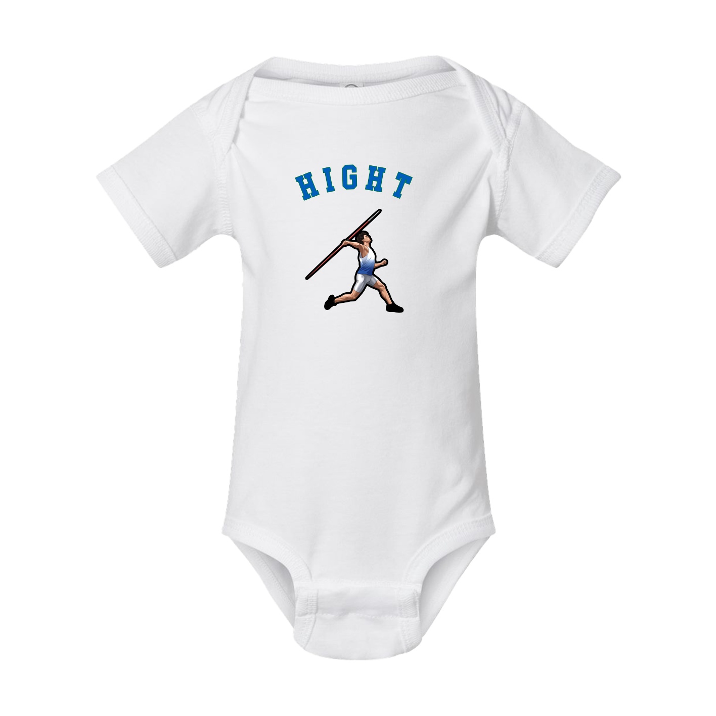 Baby Onesie — Shirsey Arch in White