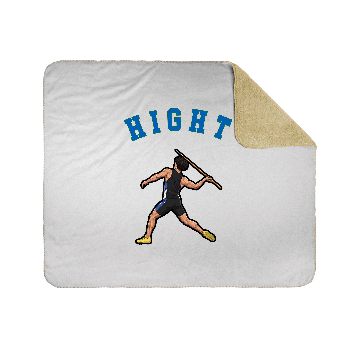 Throw Blanket — Shirsey Arch in White