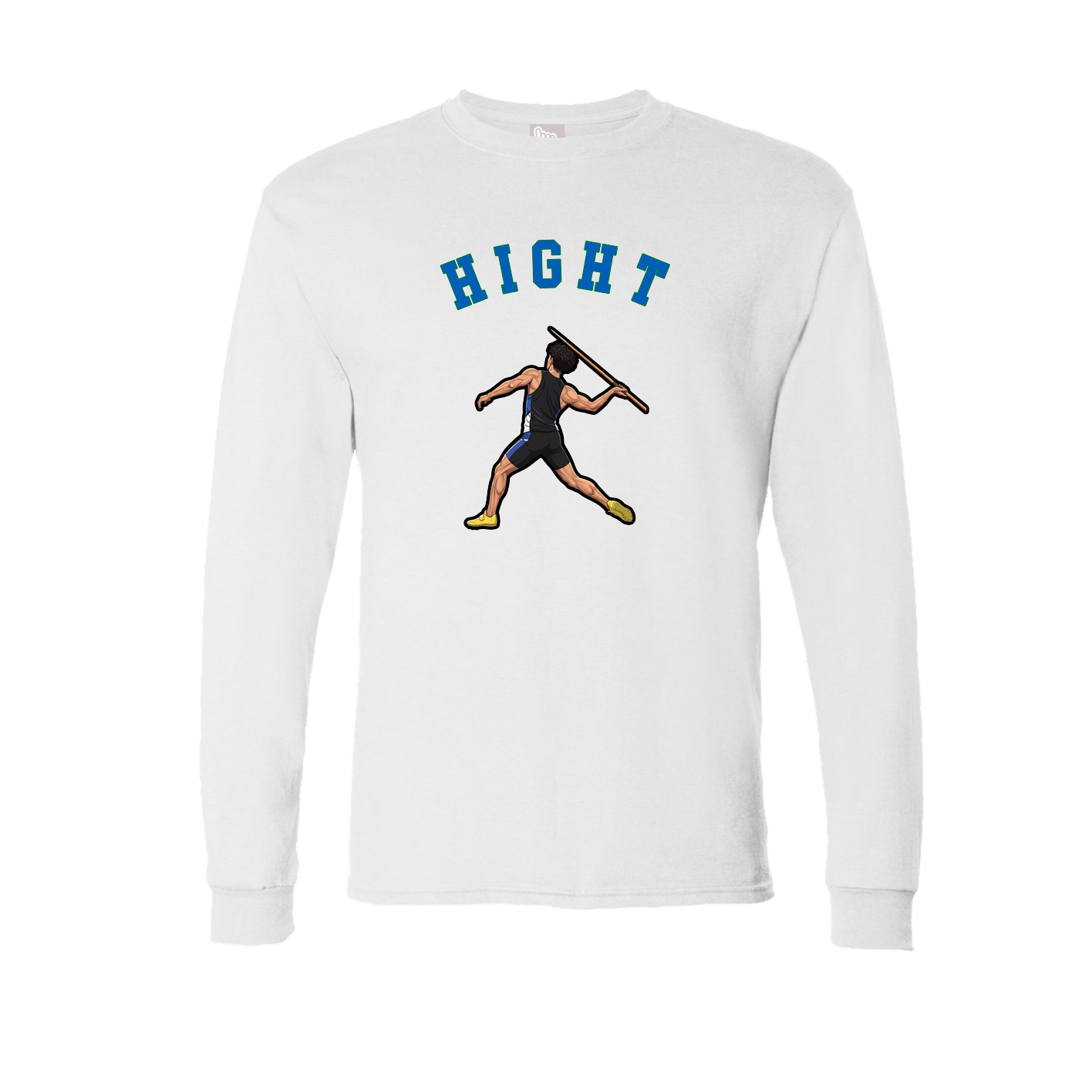 Long Sleeve Tee — Shirsey Arch in White