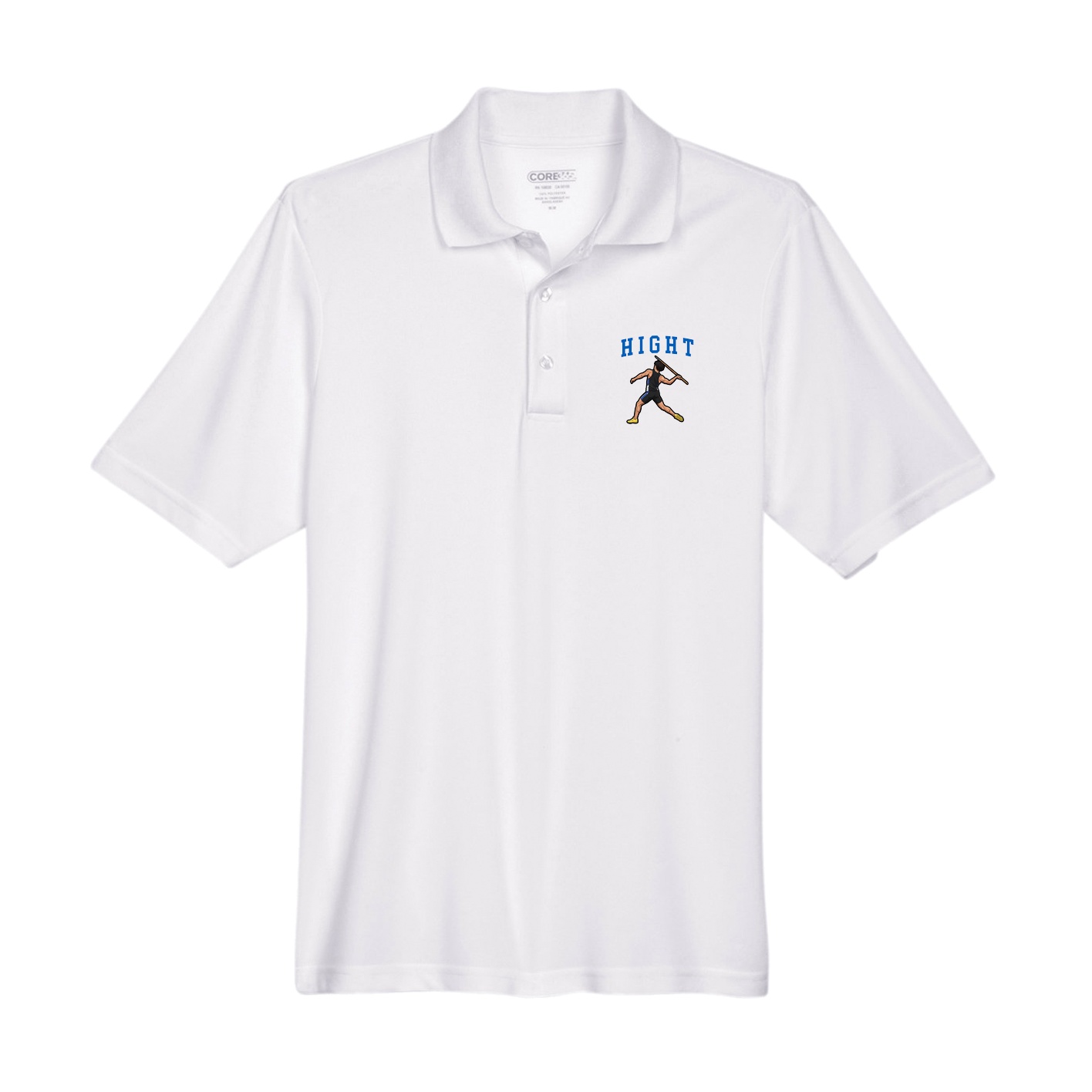 Performance Polo — Shirsey in White