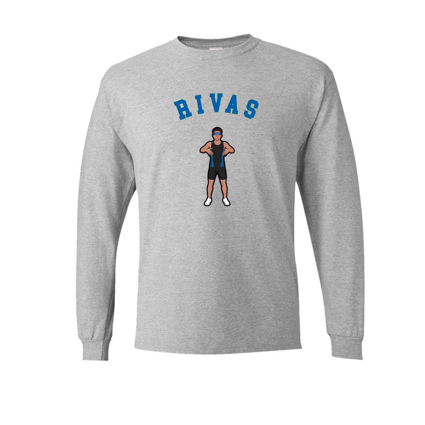 Long Sleeve Tee — Shirsey Arch in Grey
