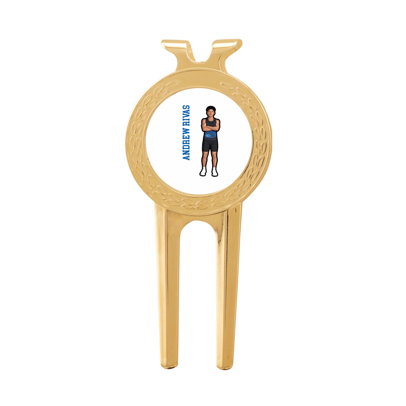 Divot Tool with Ball Marker — Name Vertical in Classic