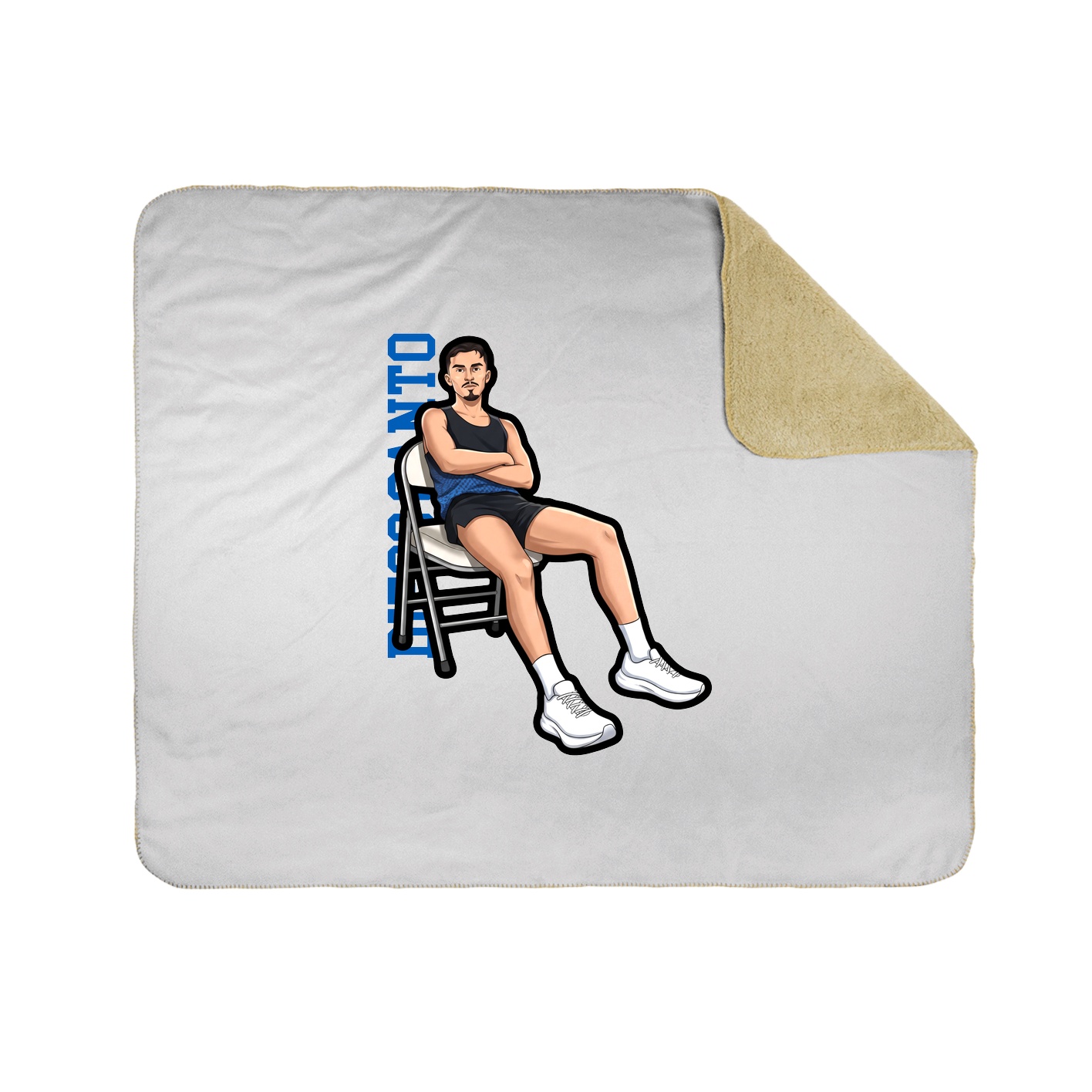 50x60 Sherpa Lined Throw Blanket