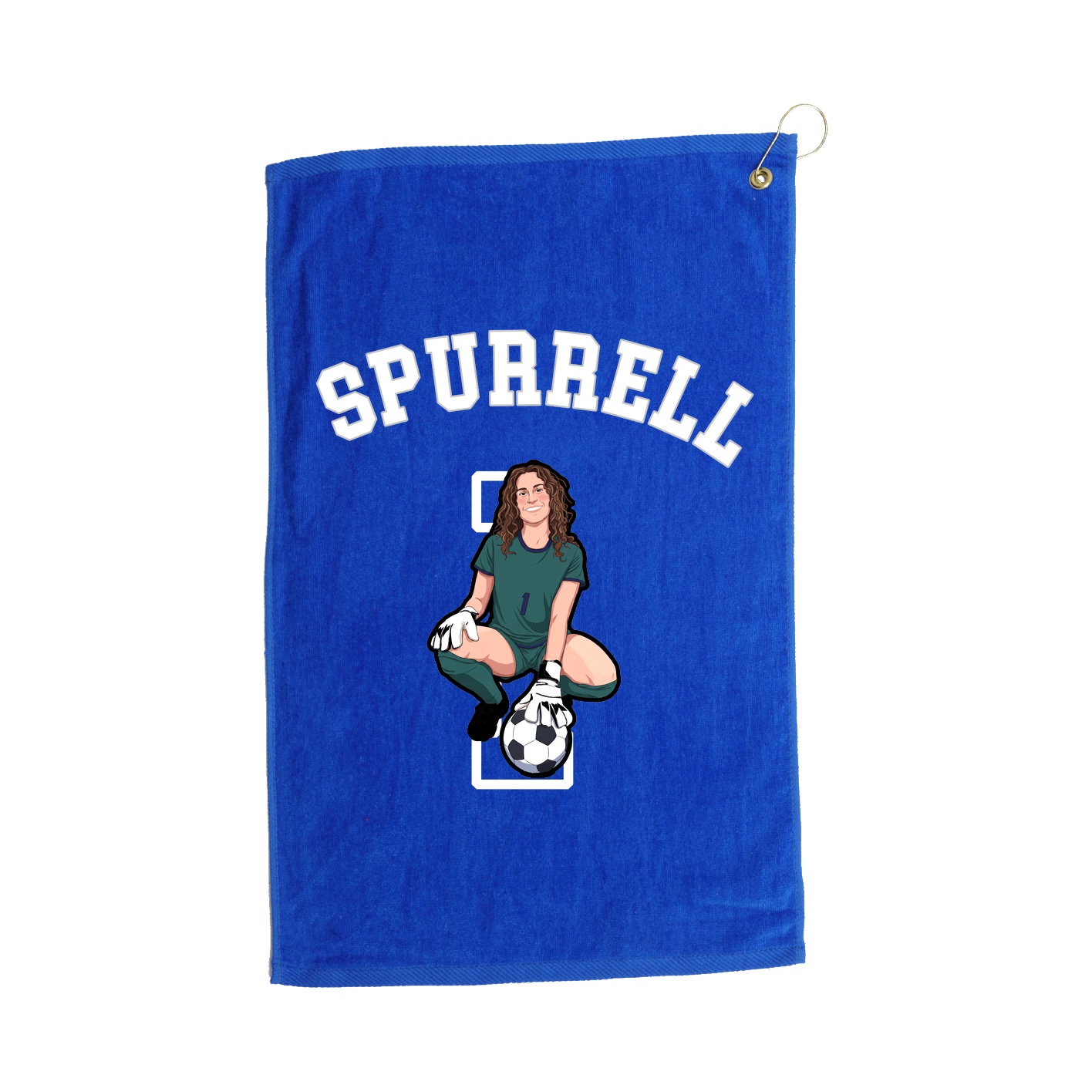Golf Towel — Shirsey Arch in Royal